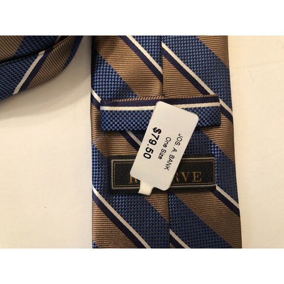 Jos. A. Bank jos.a.bank men's new silk tie 3" X 59" Size ONE SIZE - 3 Thumbnail