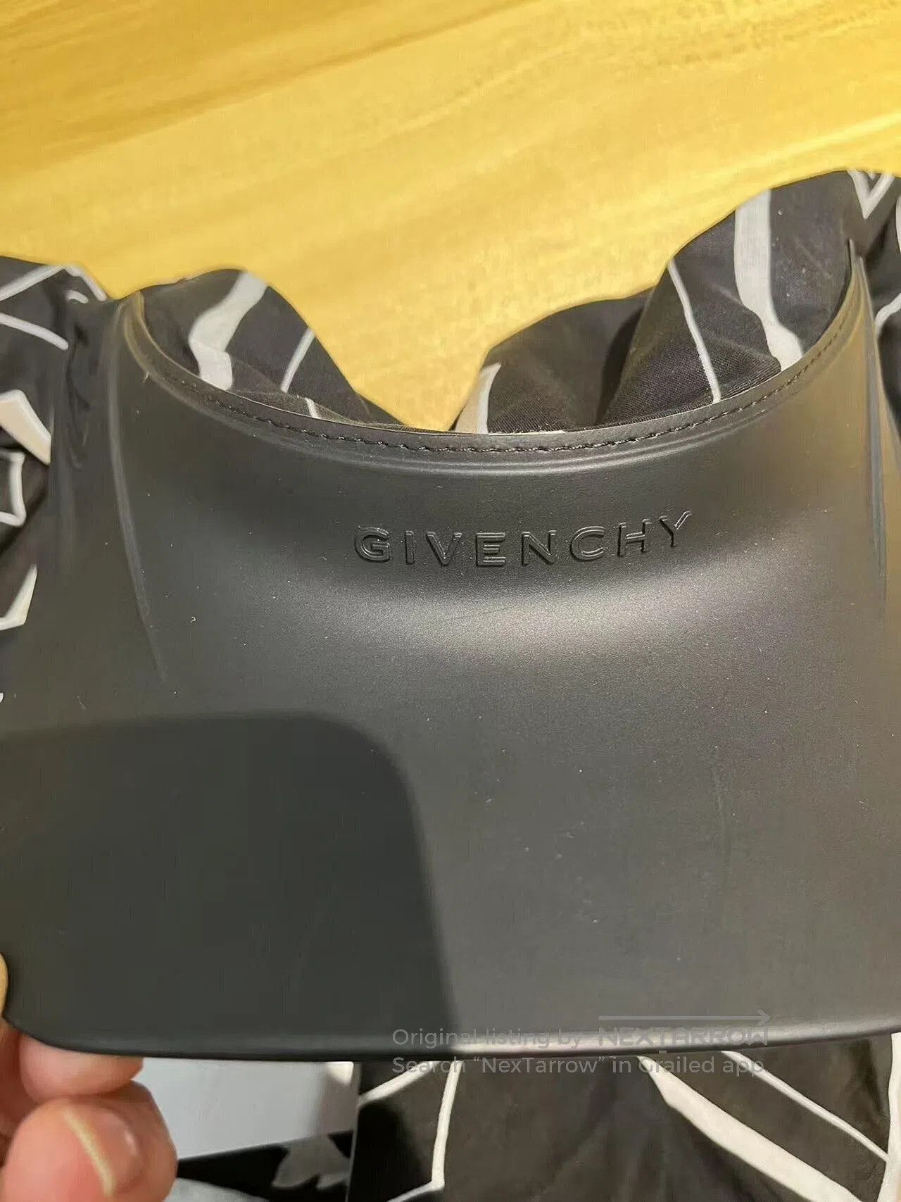 Givenchy Givenchy 2022AW Rare Rubber Cap. Size ONE SIZE - 8 Thumbnail