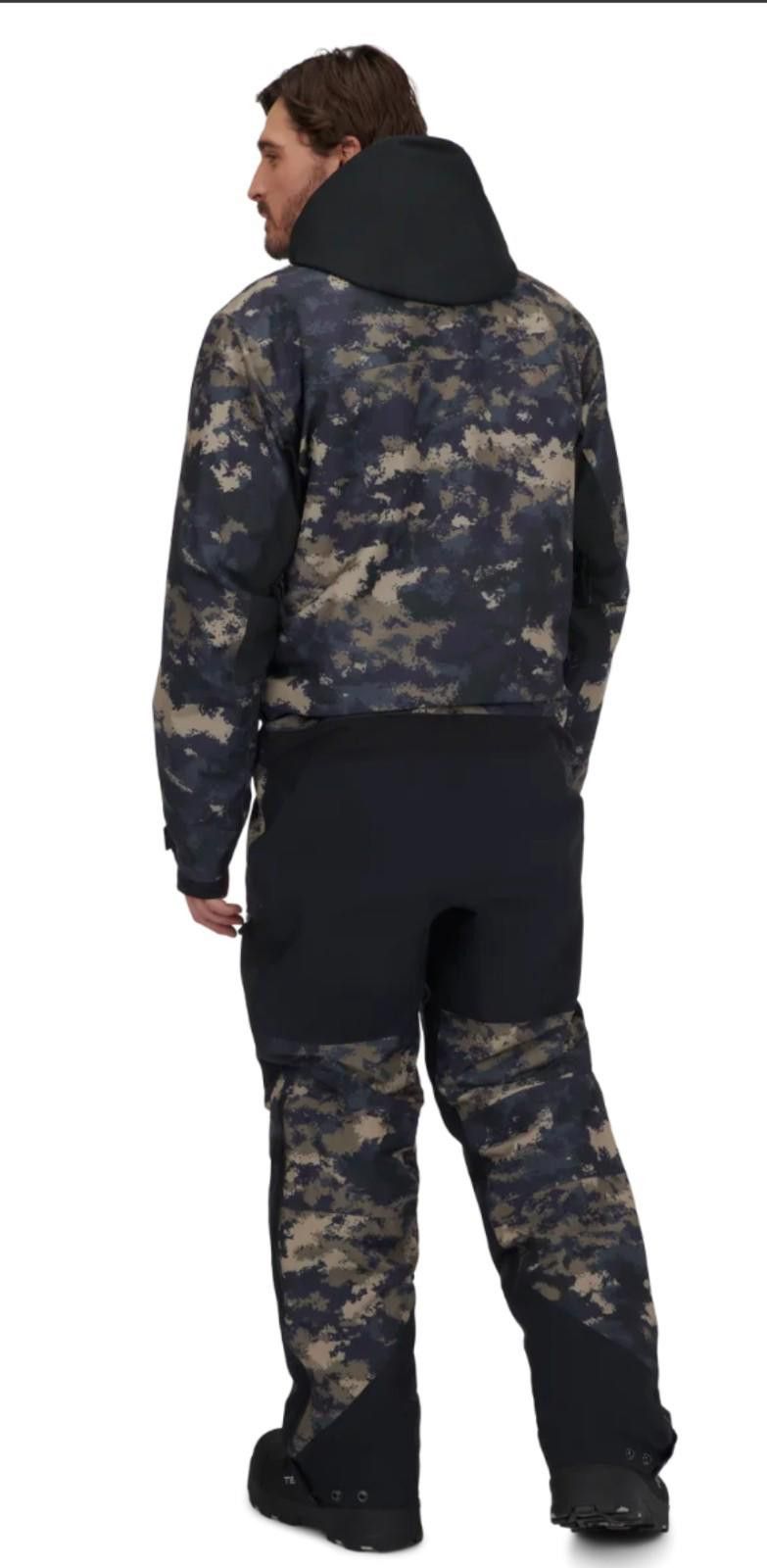 Ski-Doo Ski-Doo Men's BC Kona One-Piece Suit in Black, size L Size ONE SIZE - 2 Thumbnail