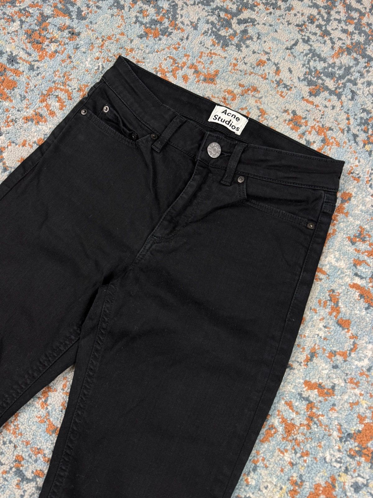 Acne Studios × Designer × Vintage Vintage y2k Acne Studios super skinny slim fit denim jeans Size 24" / US 00 / IT 34 - 3 Thumbnail