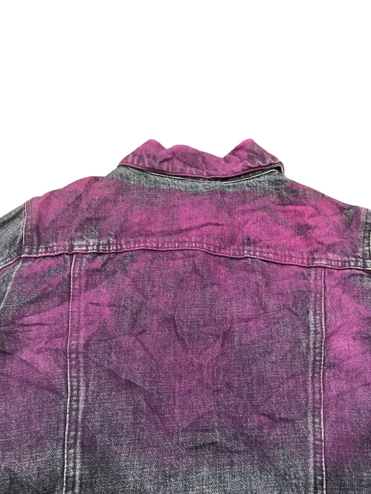 Fendi Fendi Electric Splattered Rare Denim Jacket Size S / US 4 / IT 40 - 18 Thumbnail