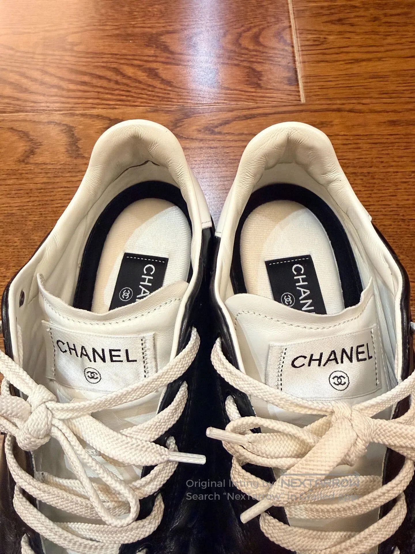 Chanel Chanel 24A Black Classic Sneakers Size 42. Size US 9 / EU 42 - 3 Thumbnail