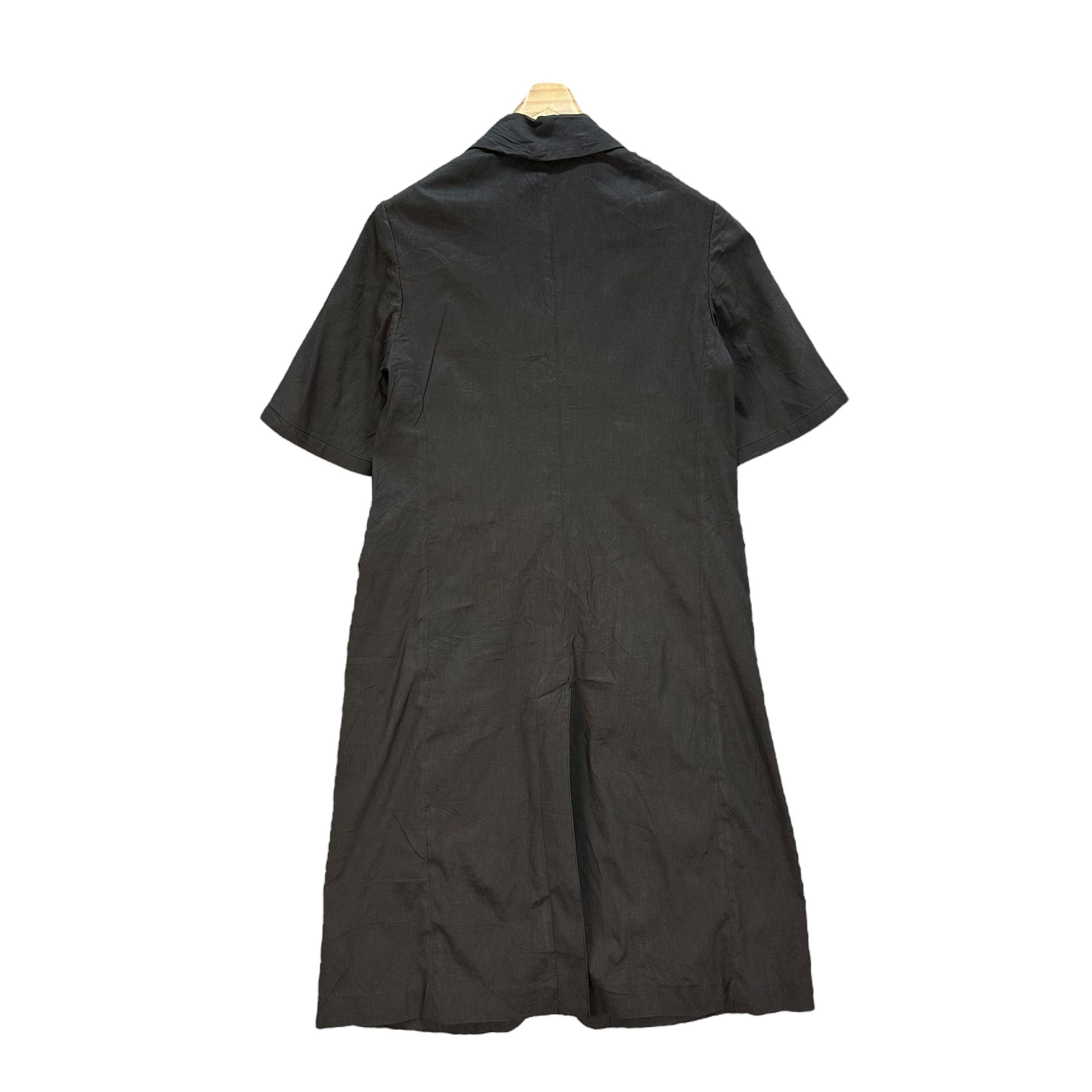 Theory THEORY LUXE Short Sleeve Long Coat Light Overcoat #A49-1141 Size S / US 4 / IT 40 - 10 Thumbnail
