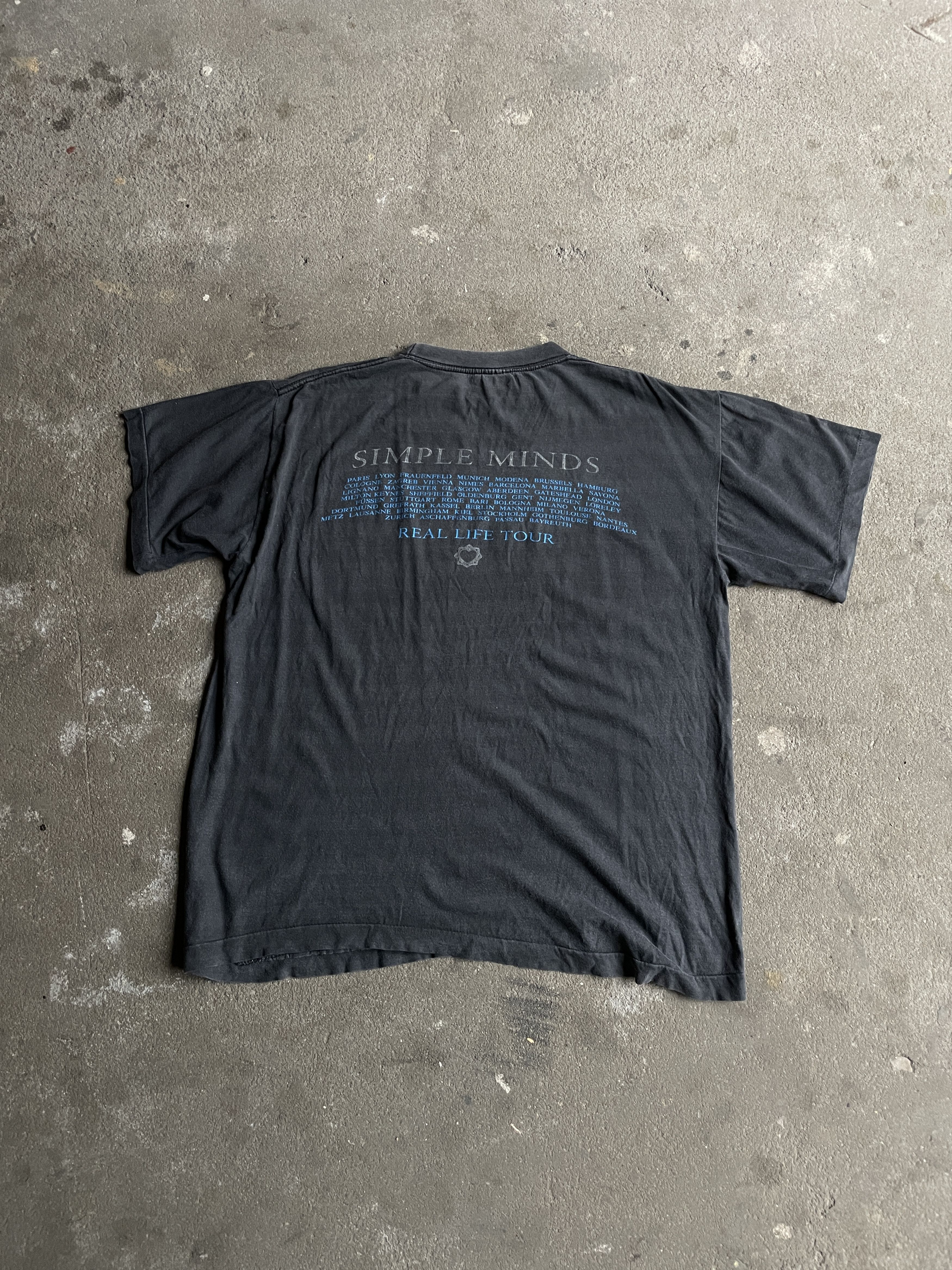 Band Tees × Vintage vintage simple minds real t shirt Size US M / EU 48-50 / 2 - 6 Thumbnail