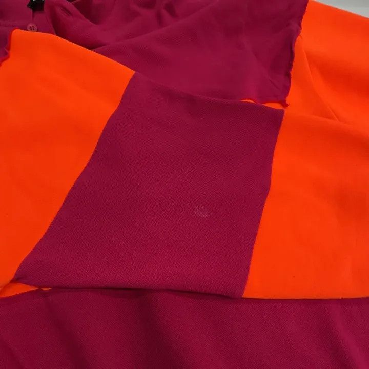Balenciaga Balenciaga Balenciaga SS21 Patchwork Long Sleeve Polo Shir Size US XS / EU 42 / 0 - 6 Thumbnail