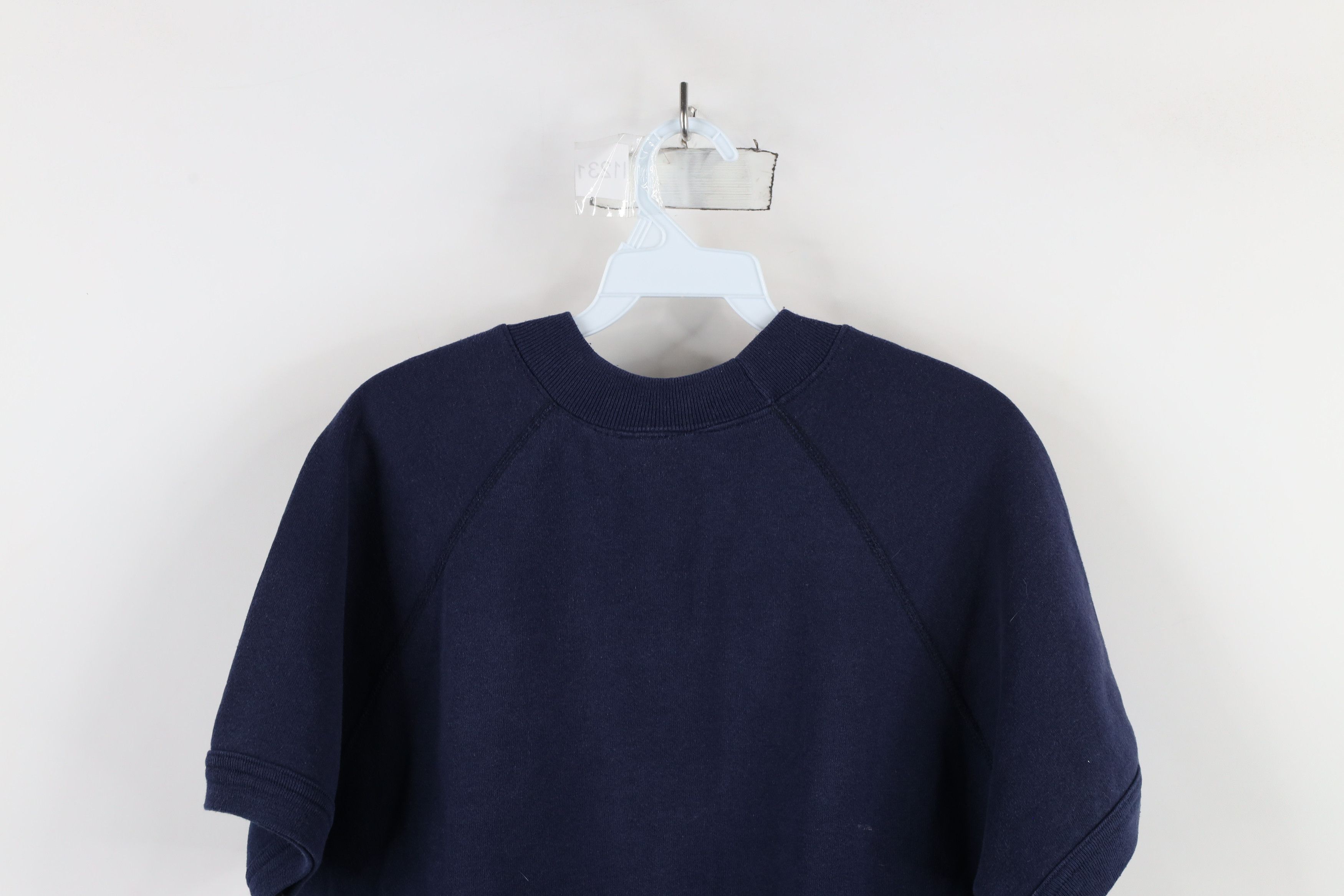 Vintage Vintage 70s 80s Soffe Academy Short Sleeve Sweatshirt USA Size US L / EU 52-54 / 3 - 10 Thumbnail