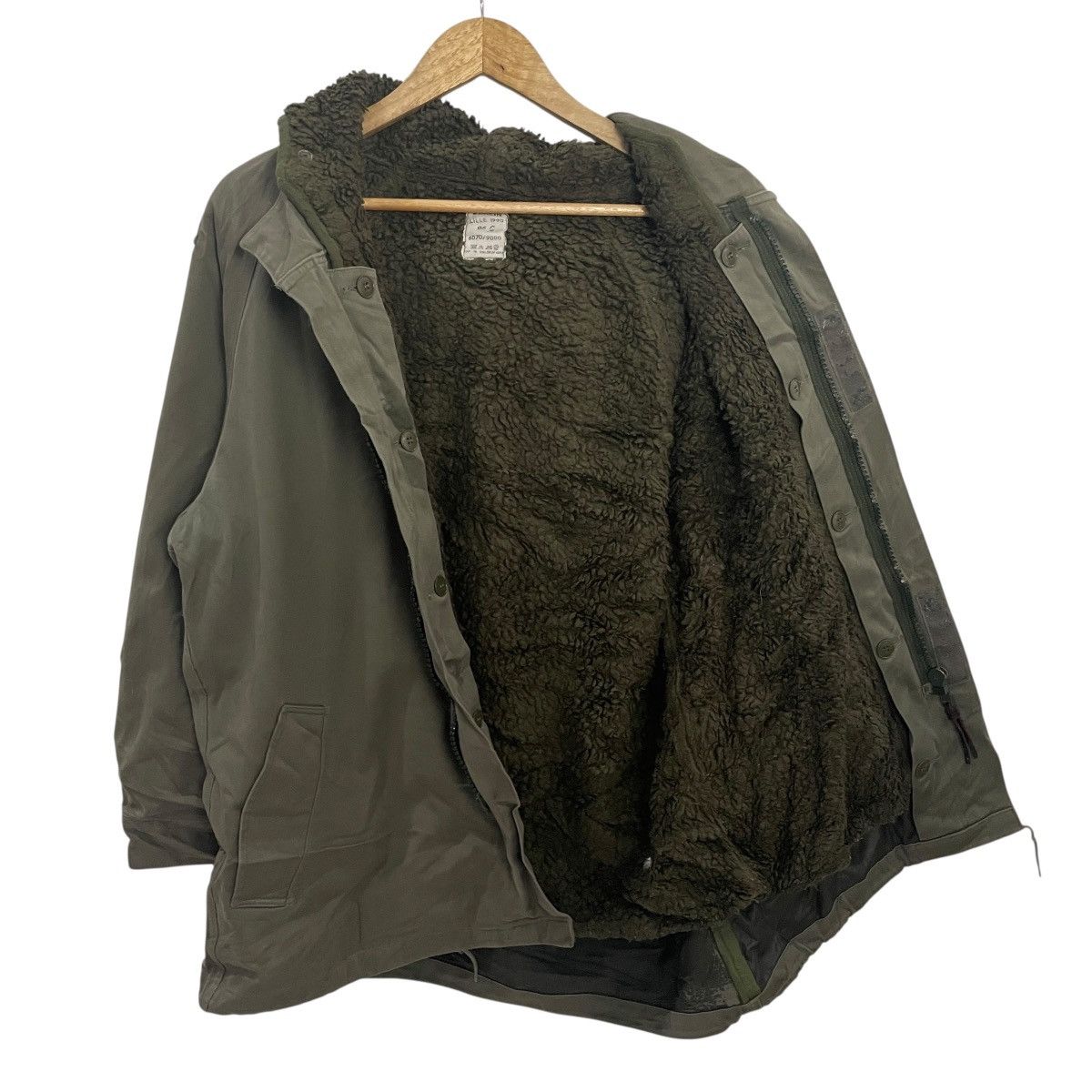 Vintage Vintage 90s Warein Lille 1990 Military Jacket Size US L / EU 52-54 / 3 - 1 Thumbnail