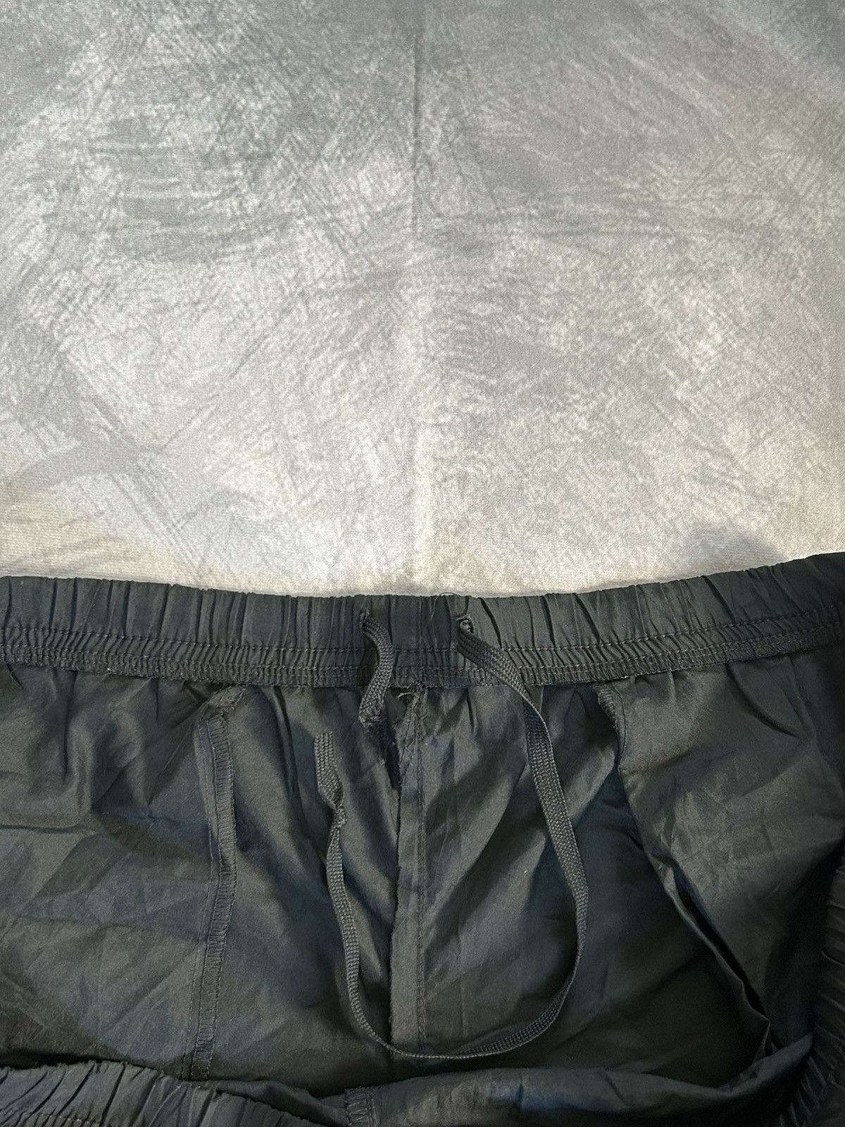 Nike Nike Vintage Black Trackpants-Reflective Zip Cuffs Y2K 90s Size US 34 / EU 50 - 12 Thumbnail