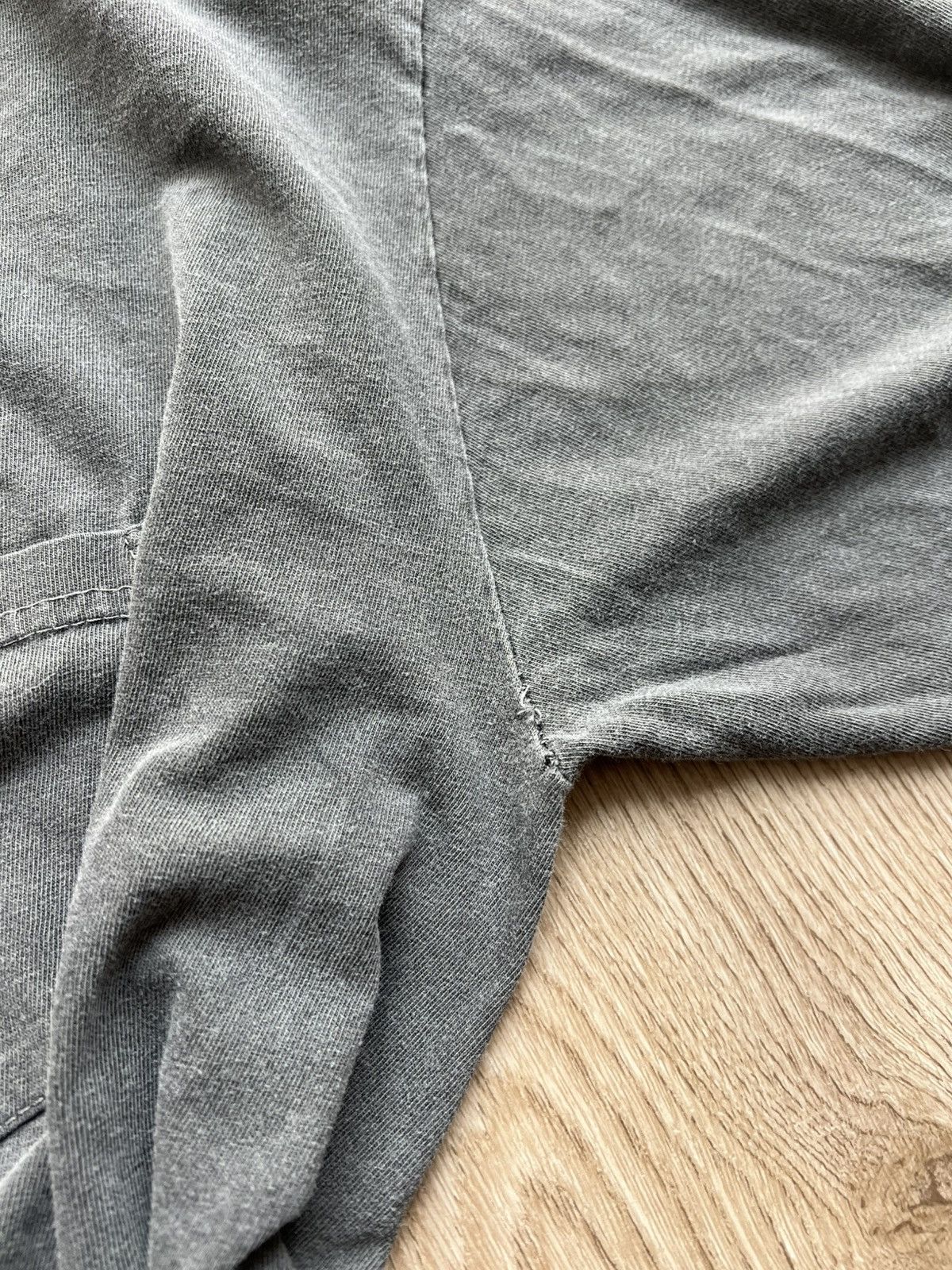 Stussy × Vintage Vintage Stussy Washed Dray Long Sleeve Back Big Logo Size US L / EU 52-54 / 3 - 6 Thumbnail