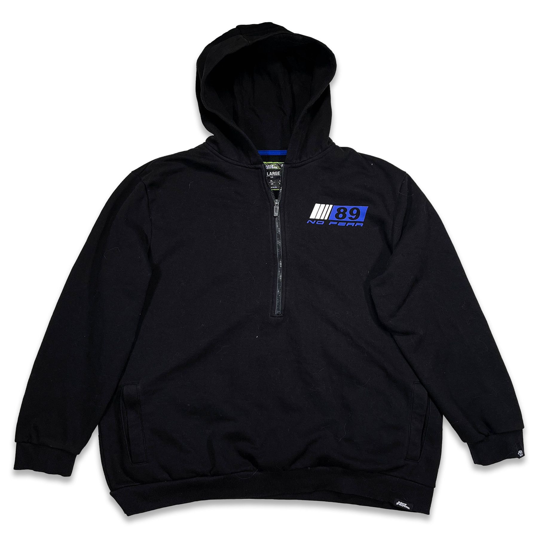 No Fear No Fear 1/2 zip Hoodie • XL size Size US XL / EU 56 / 4 - 2 Thumbnail