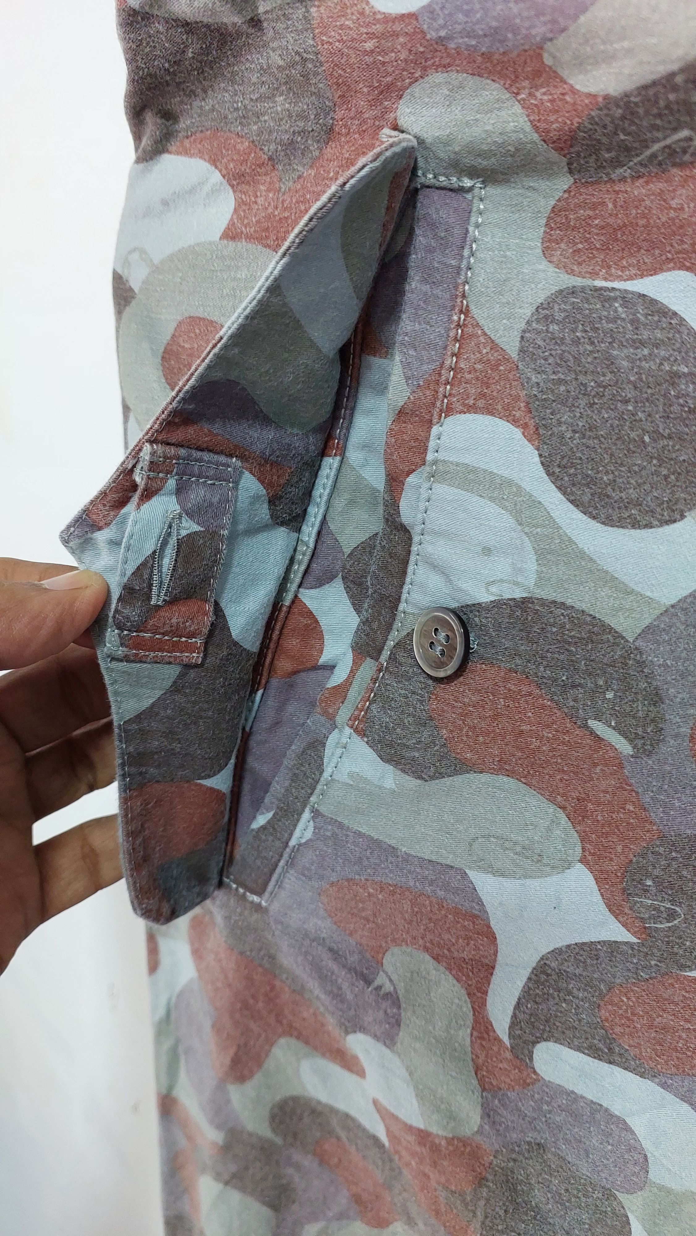 Tsumori Chisato TSUMORI CHISATO ISSEY MIYAKE CAMO PANT Size US 28 / EU 44 - 11 Thumbnail