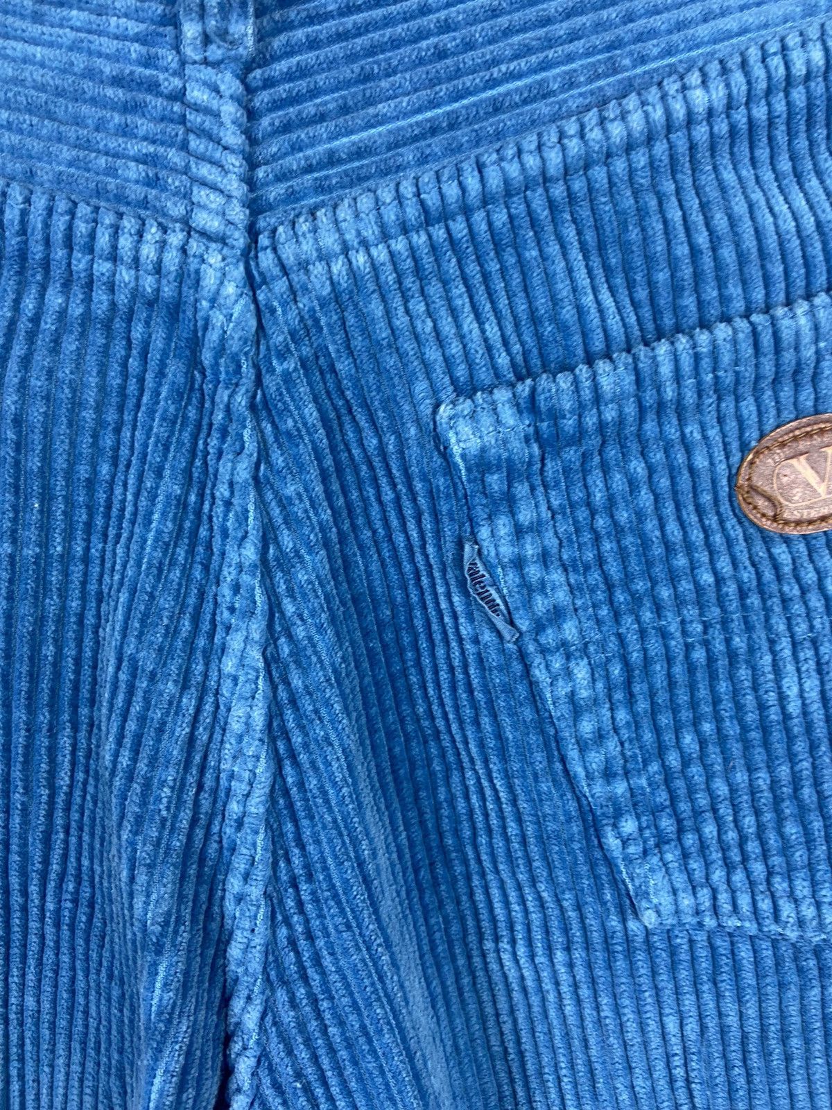 Designer × Valentino × Vintage Vintage Valentino Velvet Straight Striped Trousers Pants Size US 32 / EU 48 - 14 Thumbnail