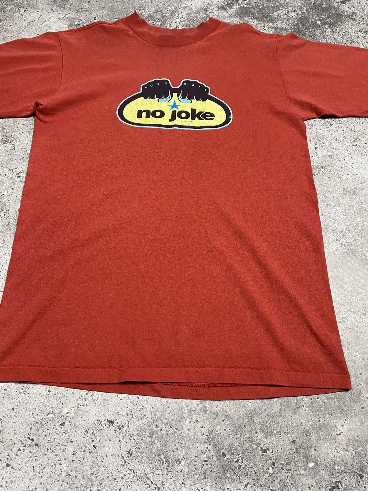 Spitfire × Vintage Vintage NO JOKE Taxi driver Spitfire Tshirt Size US L / EU 52-54 / 3 - 8 Thumbnail