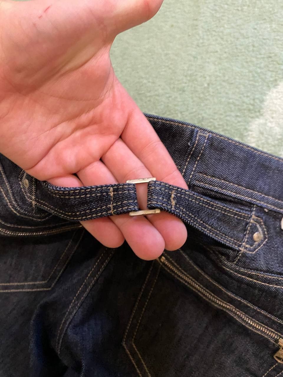 Diesel Diesel Clushy Skinny Jeans Sz 30 Dark Zipper Pockets Size 30" / US 8 / IT 44 - 20 Thumbnail