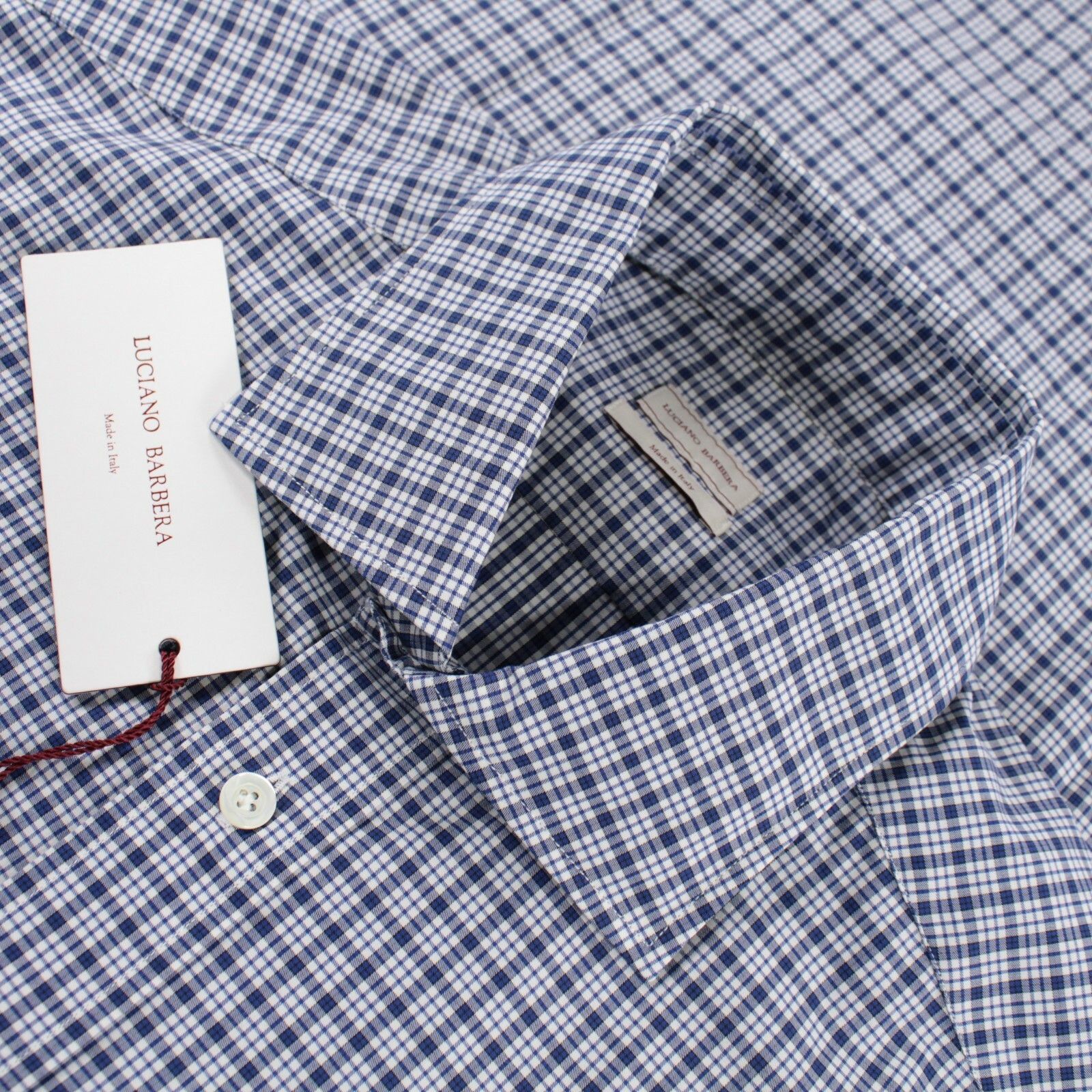 Luciano Barbera Luciano Barbera New with tags Shirt Size L US In Blue Size US L / EU 52-54 / 3 - 1 Thumbnail