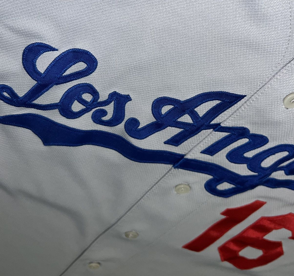 Majestic Los Angeles Dodgers Andre Ethier Majestic Authentic Jersey Size US XXL / EU 58 / 5 - 4 Thumbnail