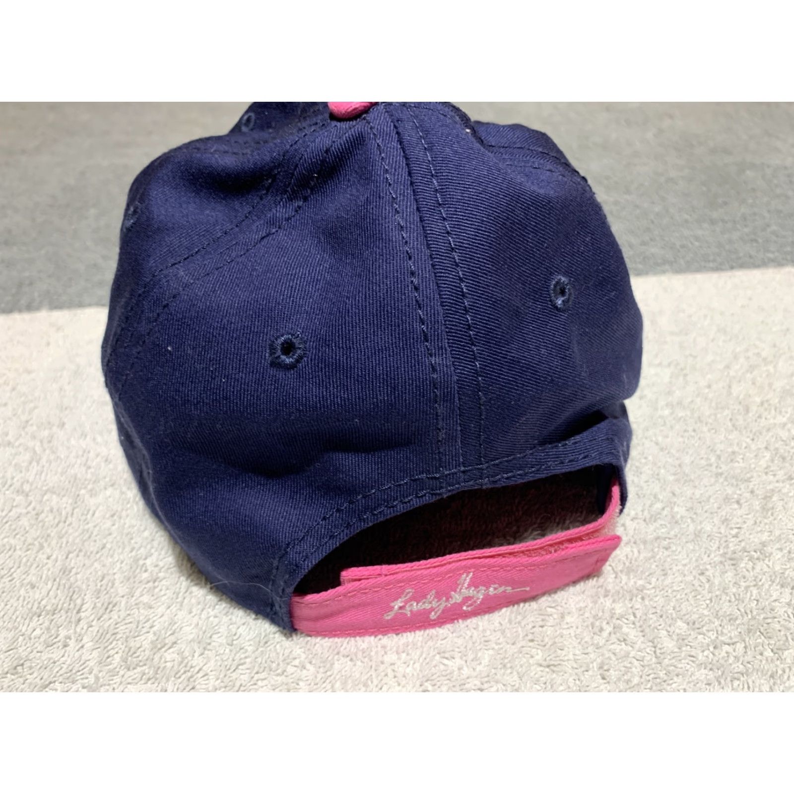 Vintage Lady Hagen Breast Cancer Baseball Cap Adjustable Gray Casual Mens Strapback Size ONE SIZE - 4 Thumbnail