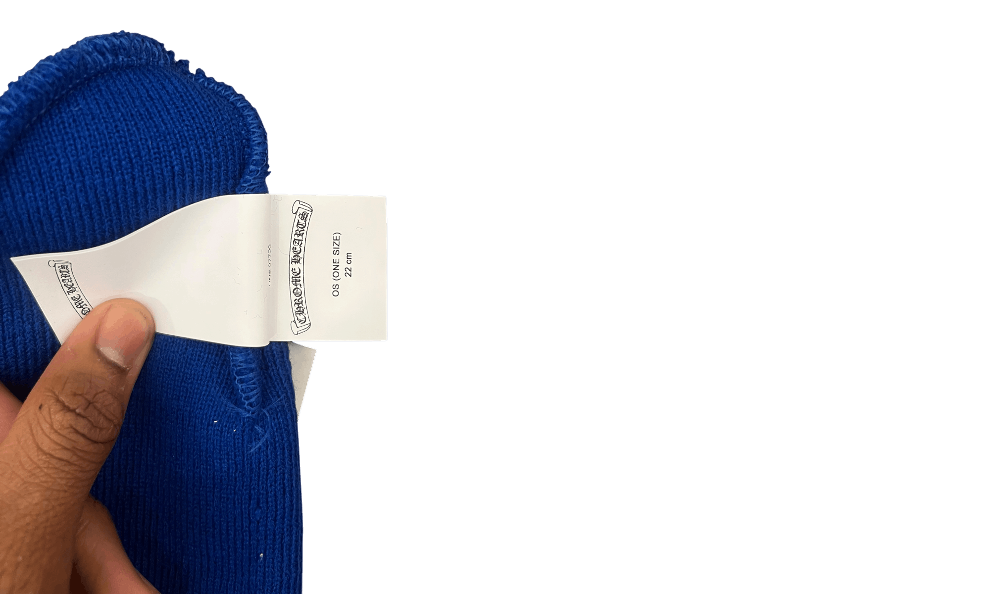 Chrome Hearts Watch Blue Beanie Size ONE SIZE - 5 Thumbnail