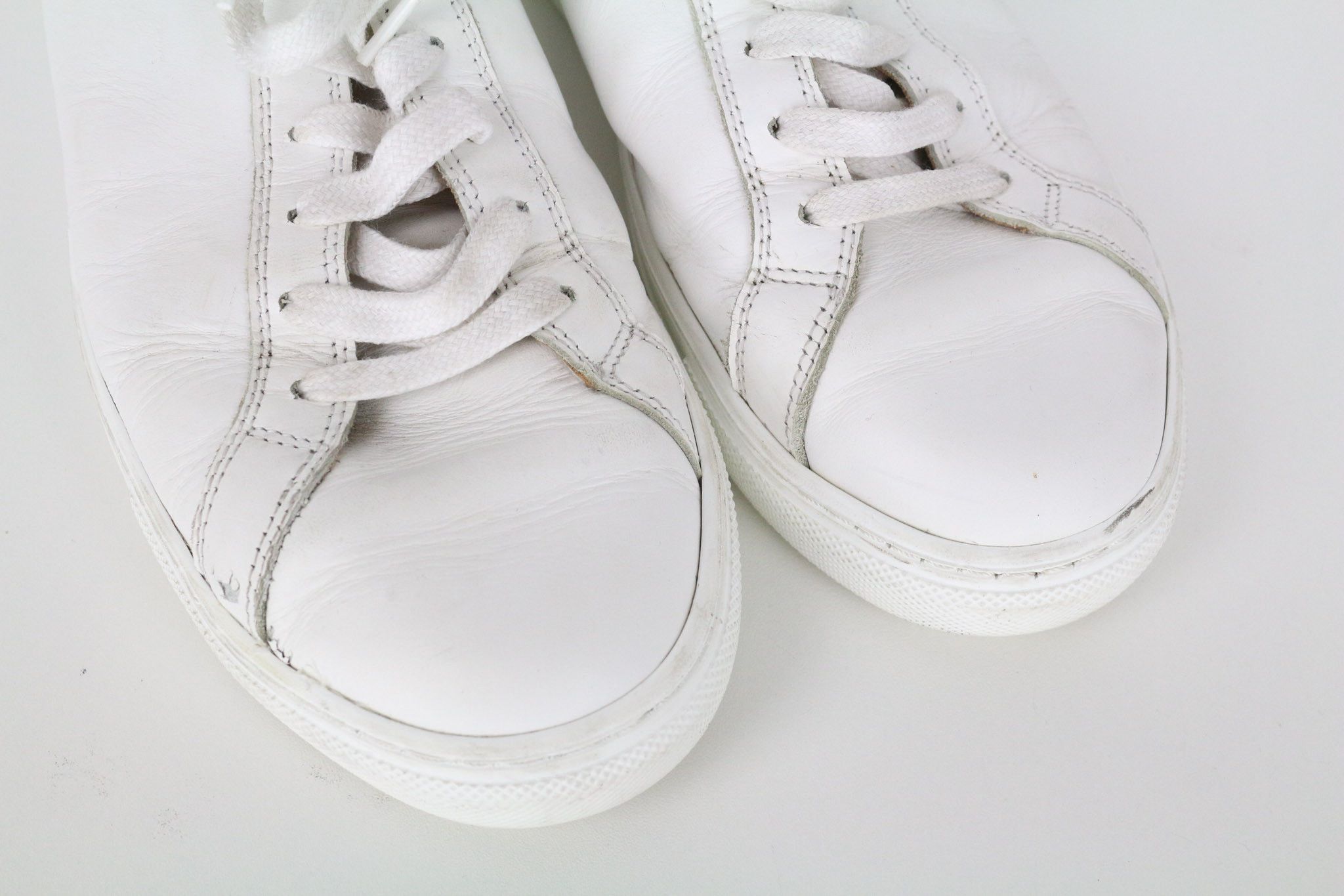Suitsupply EU42 Solid White Calf Leather Low-Top Sneakers 73517 Size US 9 / EU 42 - 7 Thumbnail