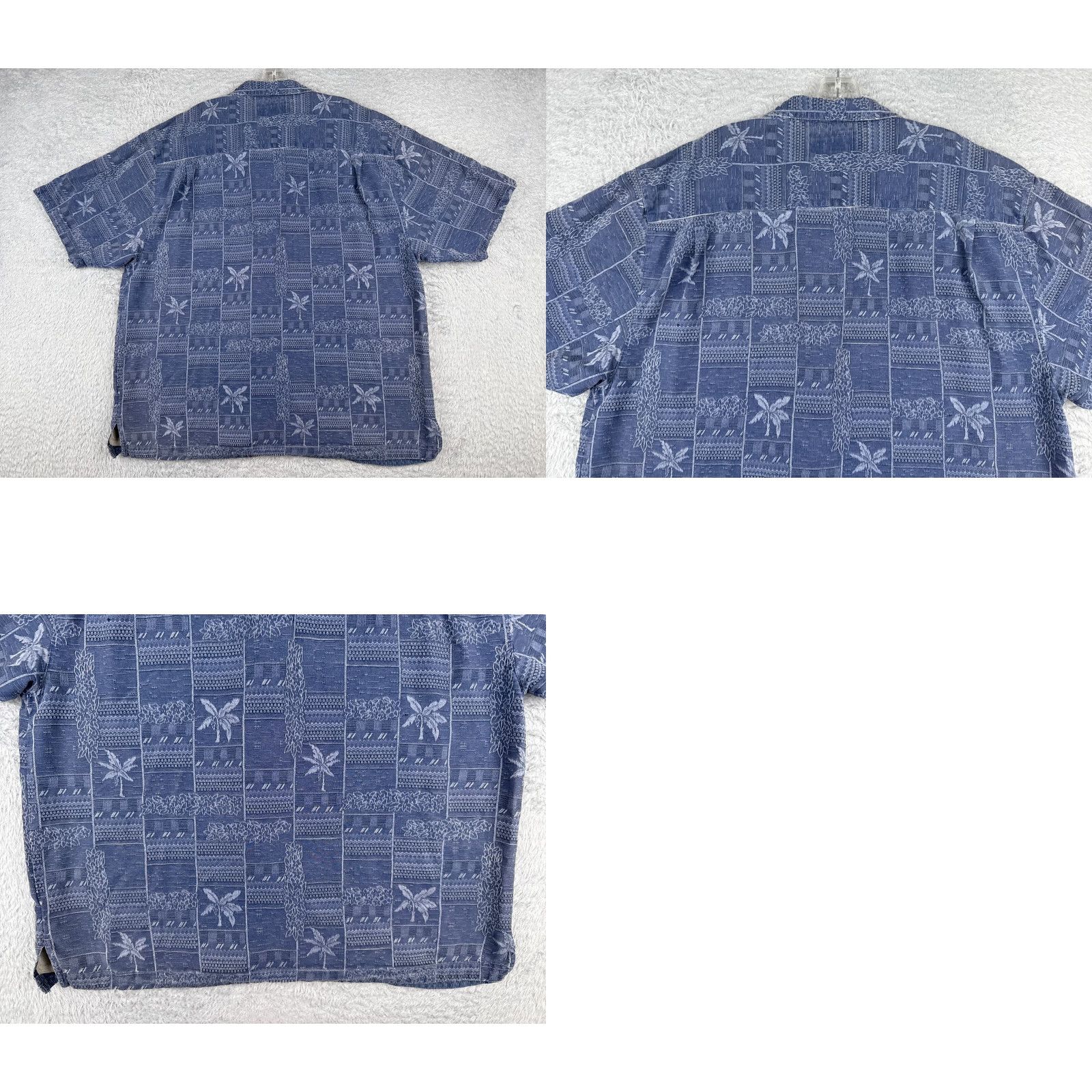 Vintage Jamaica Jaxx Shirt Men XL Green Floral Silk Button-Up Hawaiian Beach 100% Silk Short Sleeve Vintage Size US XL / EU 56 / 4 - 9 Thumbnail