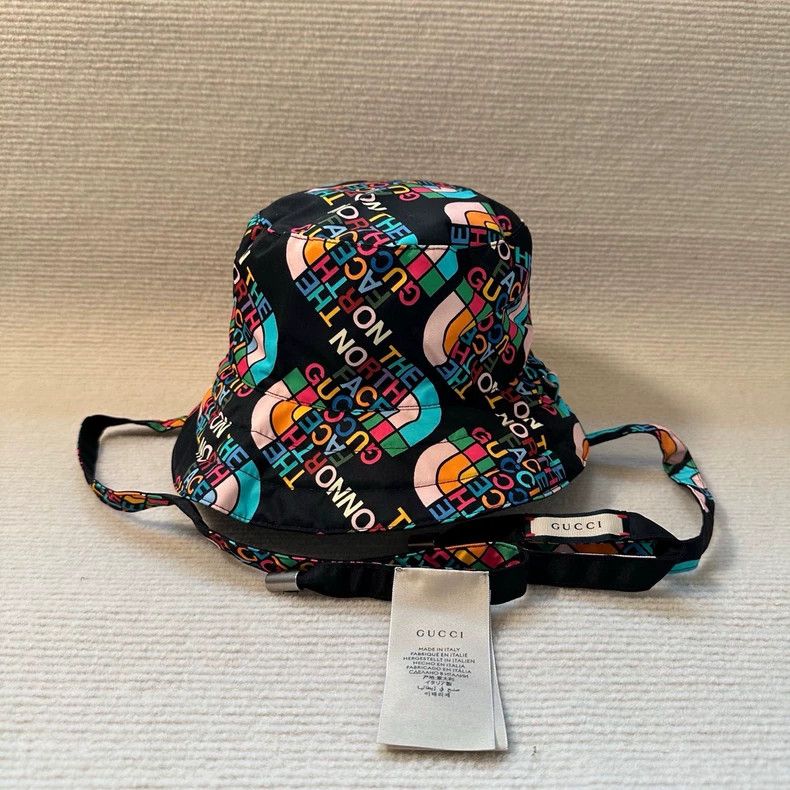 Gucci Gucci Fisherman Hat with Drawstring-dmc Size ONE SIZE - 1 Thumbnail