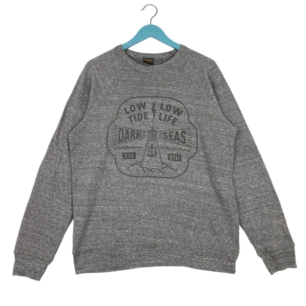 Dark Seas Division × Vintage Vintage Dark Seas Printed Crewneck Sweatshirt Dark Gray Size US L / EU 52-54 / 3 - 1 Thumbnail