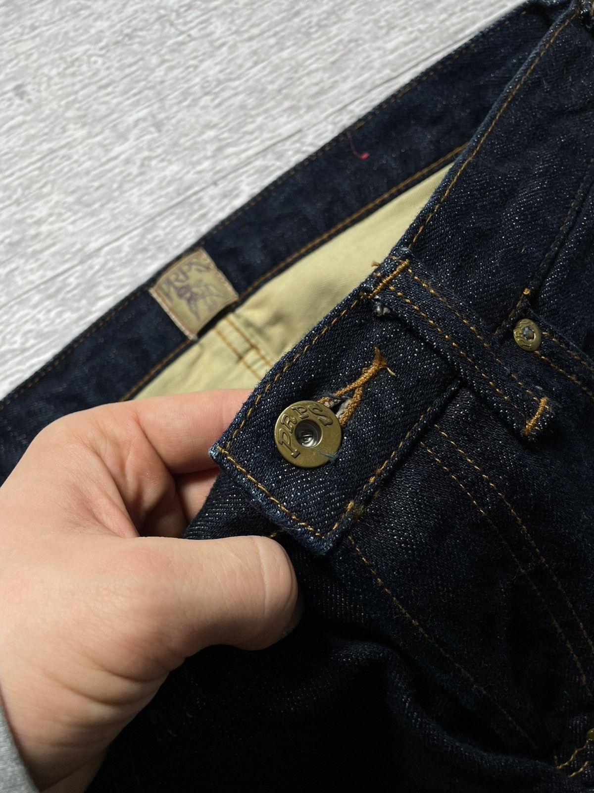 Prps PRPS Selvedge vintage Japanese slim jeans Size US 32 / EU 48 - 6 Thumbnail