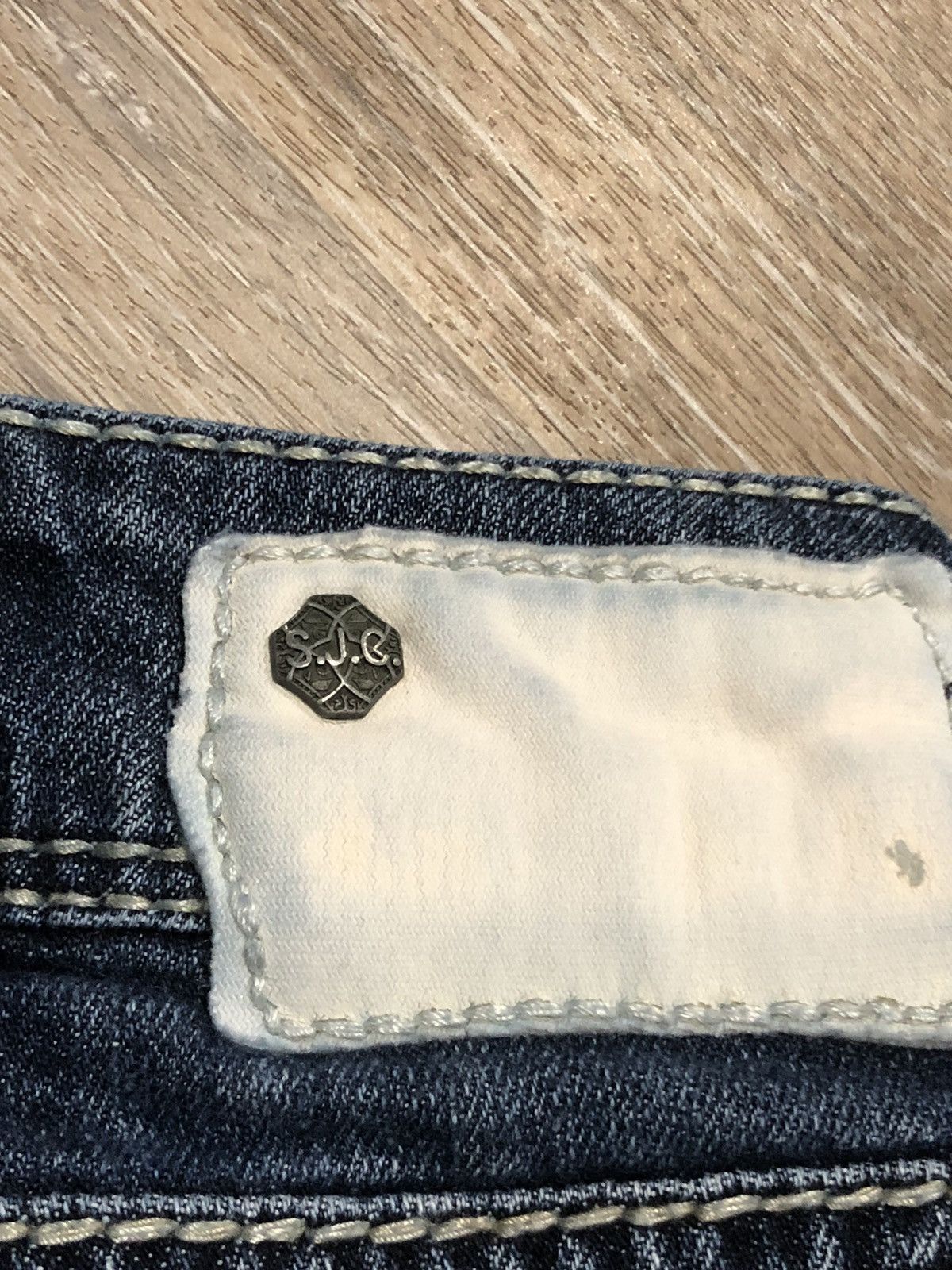 Silver Jeans Co. × Vintage Vtg Y2K Silver Suki Straight Jeans Size 40" / US 18 - 5 Thumbnail