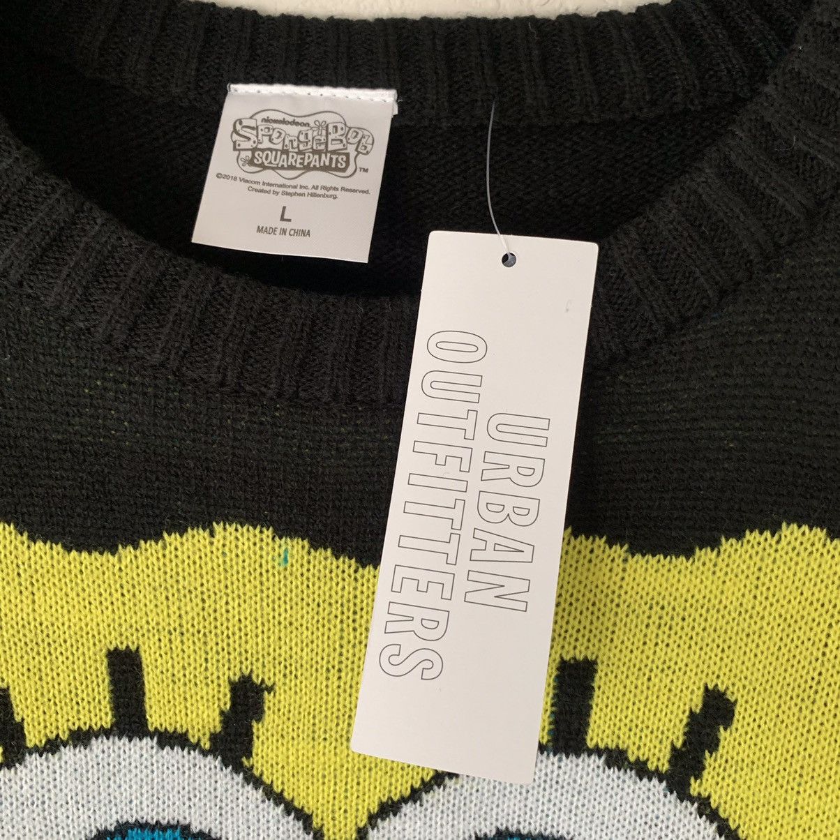 Nickelodeon × Urban Outfitters SpongeBob SquarePants thick knit sweater Size US L / EU 52-54 / 3 - 4 Thumbnail
