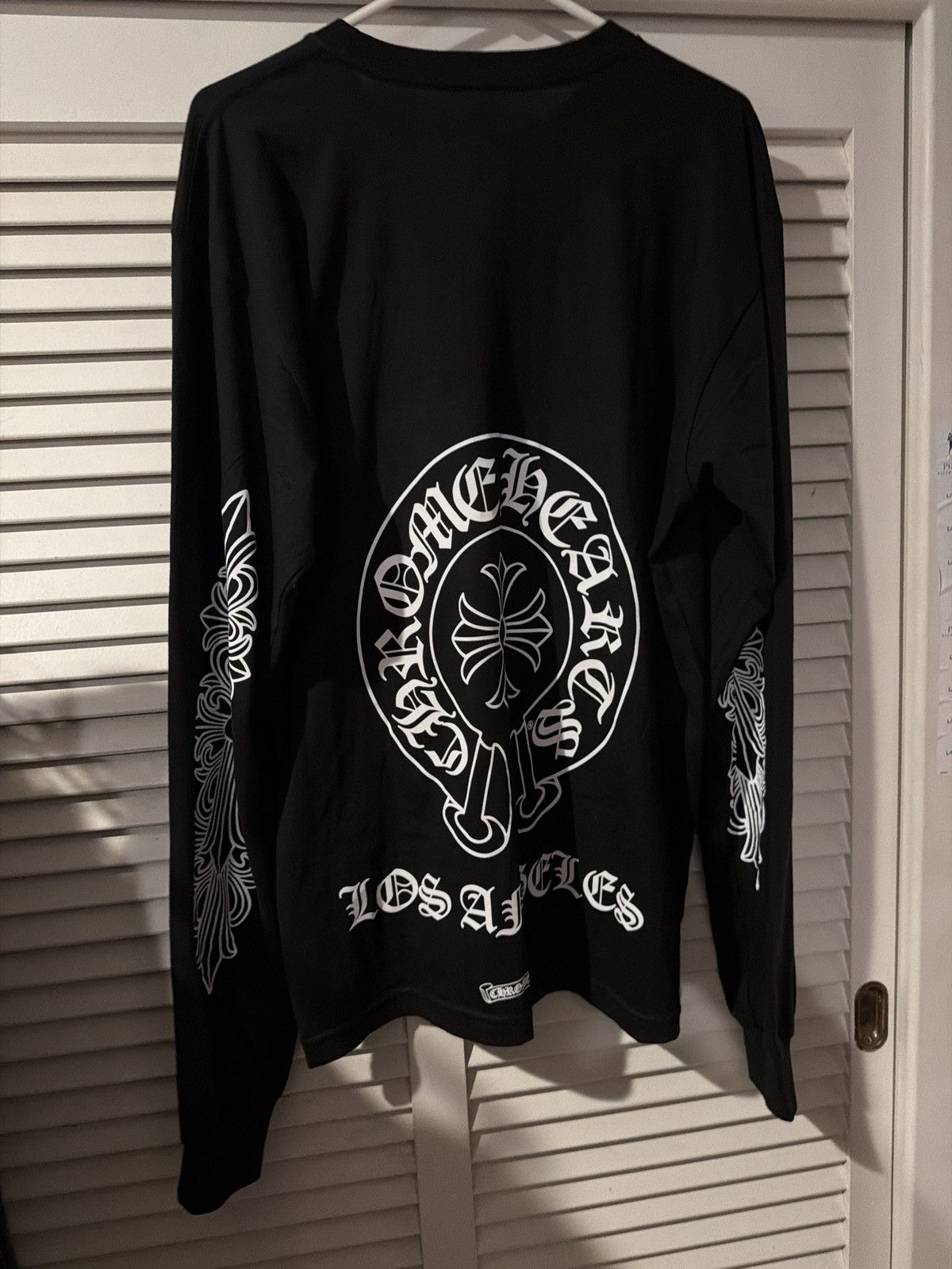 Chrome Hearts Chrome hearts black long sleeve pocket t shirt los angeles Size US XL / EU 56 / 4 - 9 Thumbnail