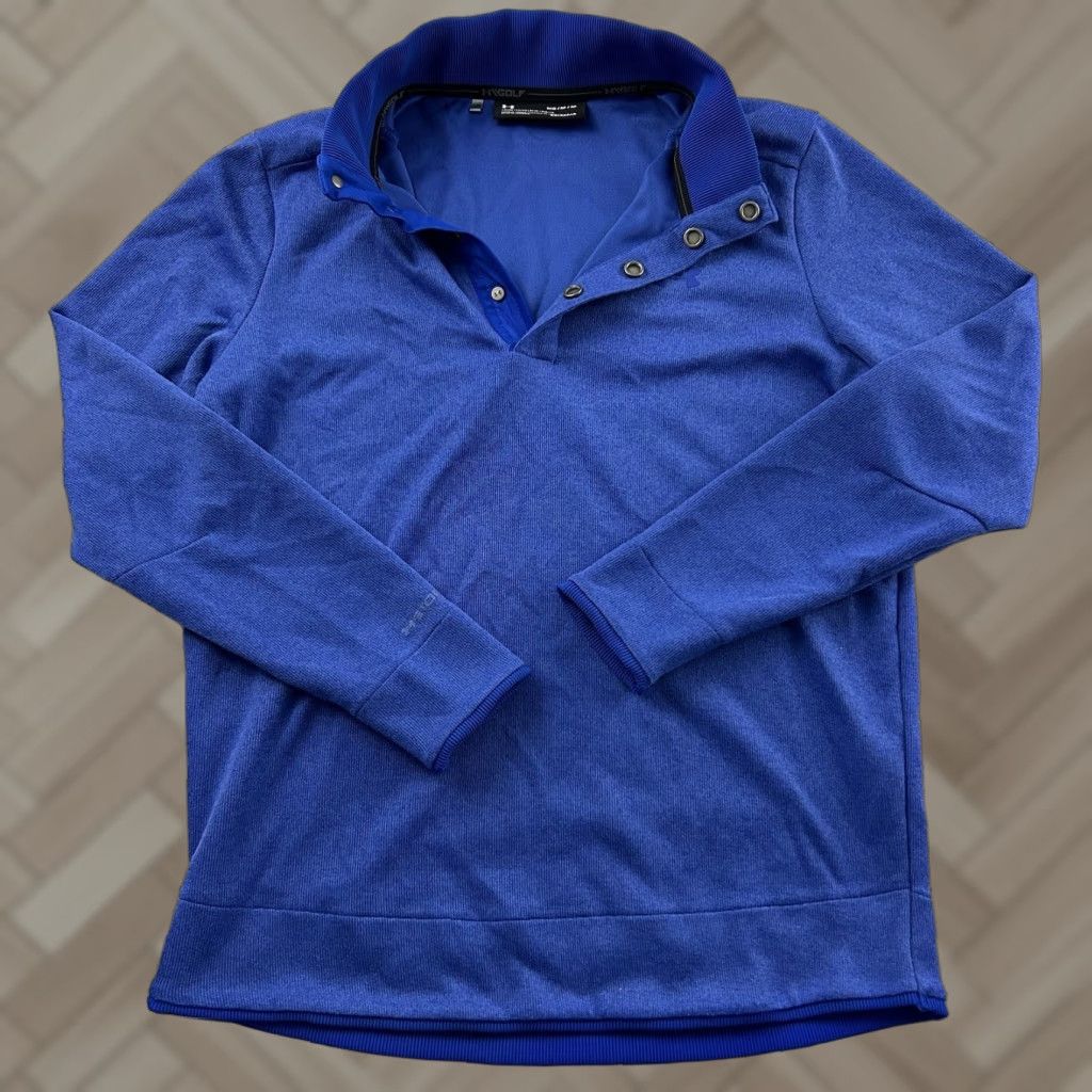 Under Armour Under Armour Golf Jacket Mens M Blue Pullover ColdGear Size US M / EU 48-50 / 2 - 1 Thumbnail