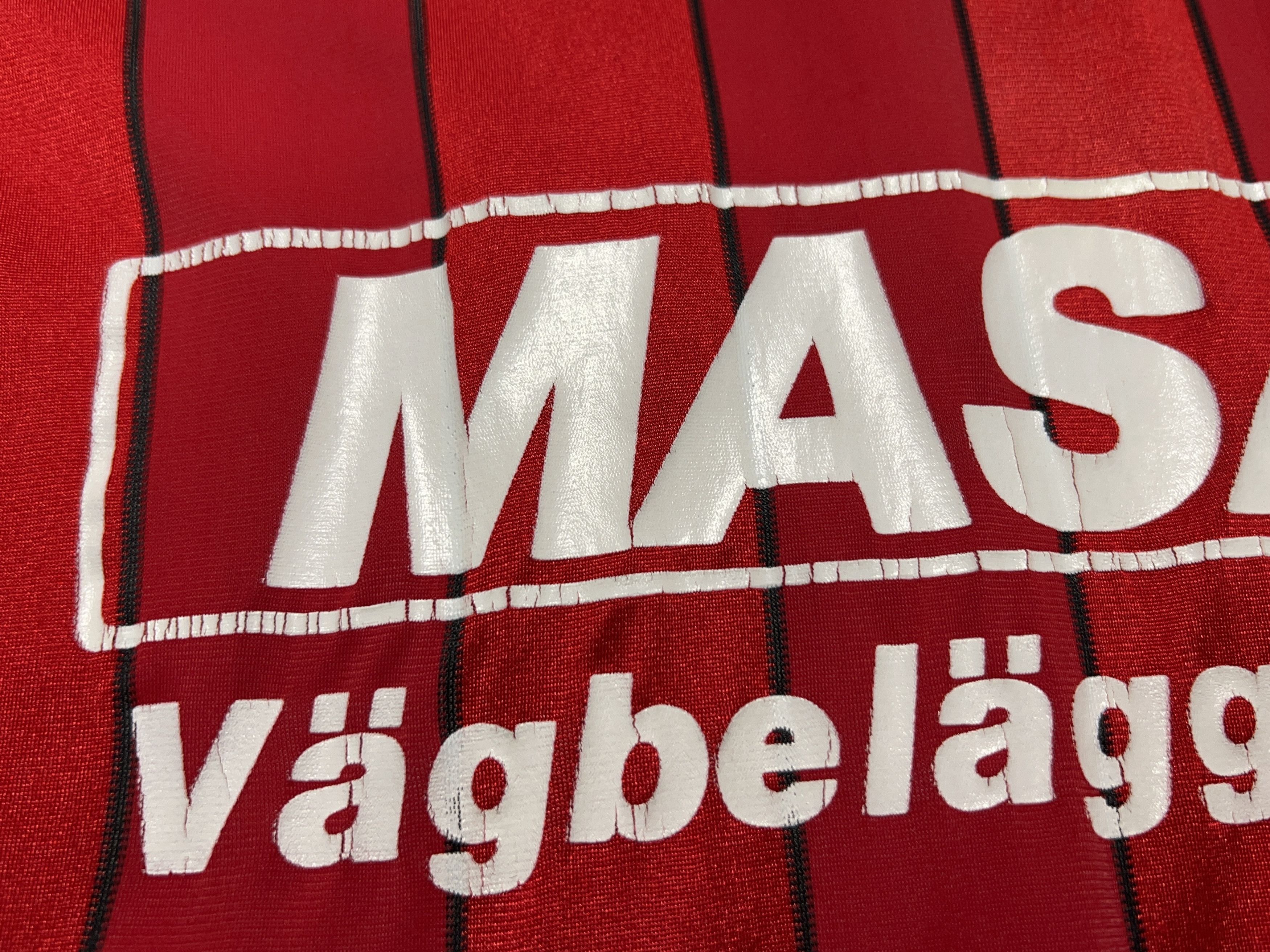 Other 1980s Mens Mitre #14 Vasalunds IF Football Shirt Jersey LS Size US XL / EU 56 / 4 - 3 Thumbnail