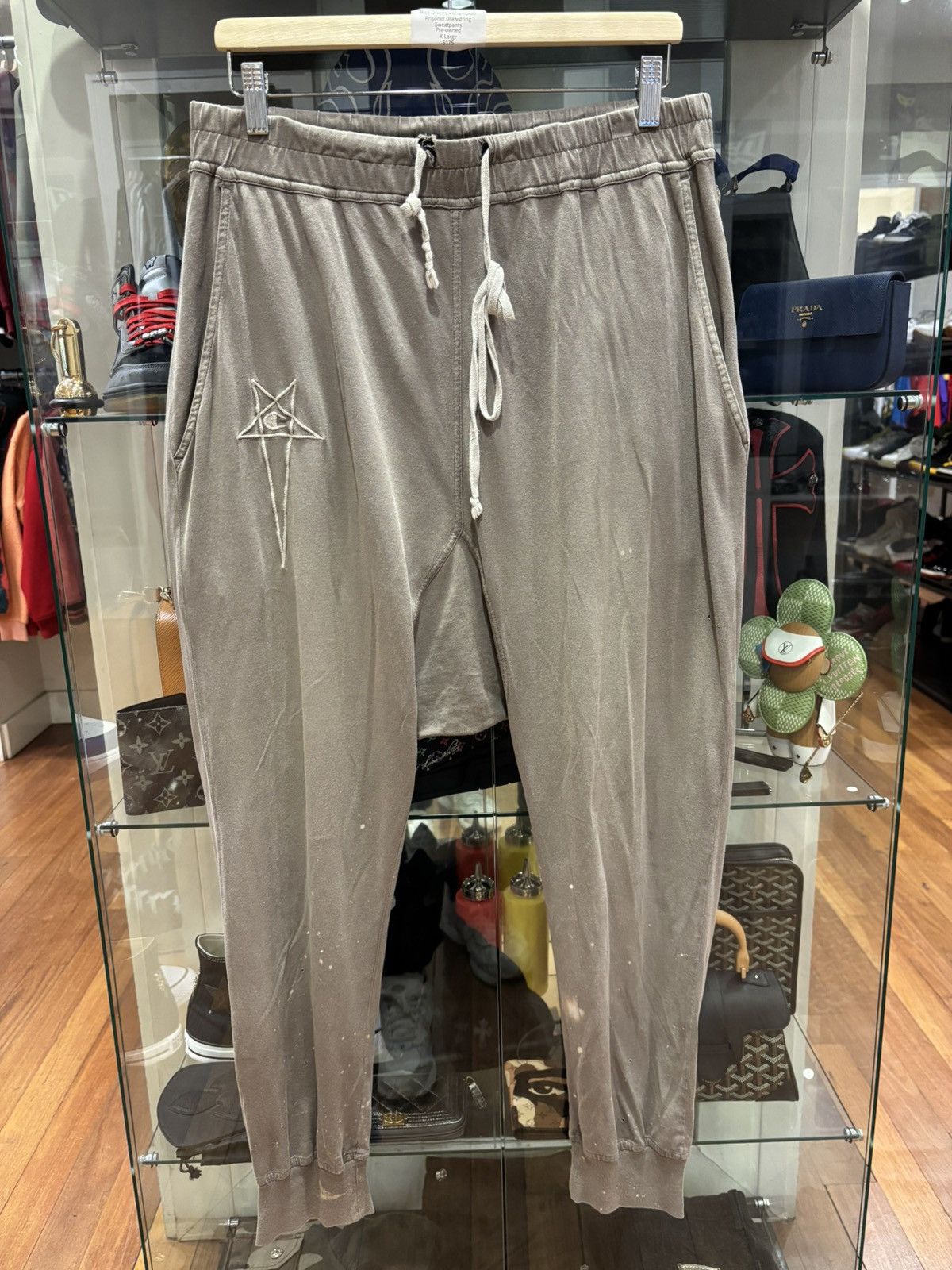 Rick Owens Rick Owens X Champion Prisoner Drawstring Sweatpants Size US 32 / EU 48 - 1 Thumbnail