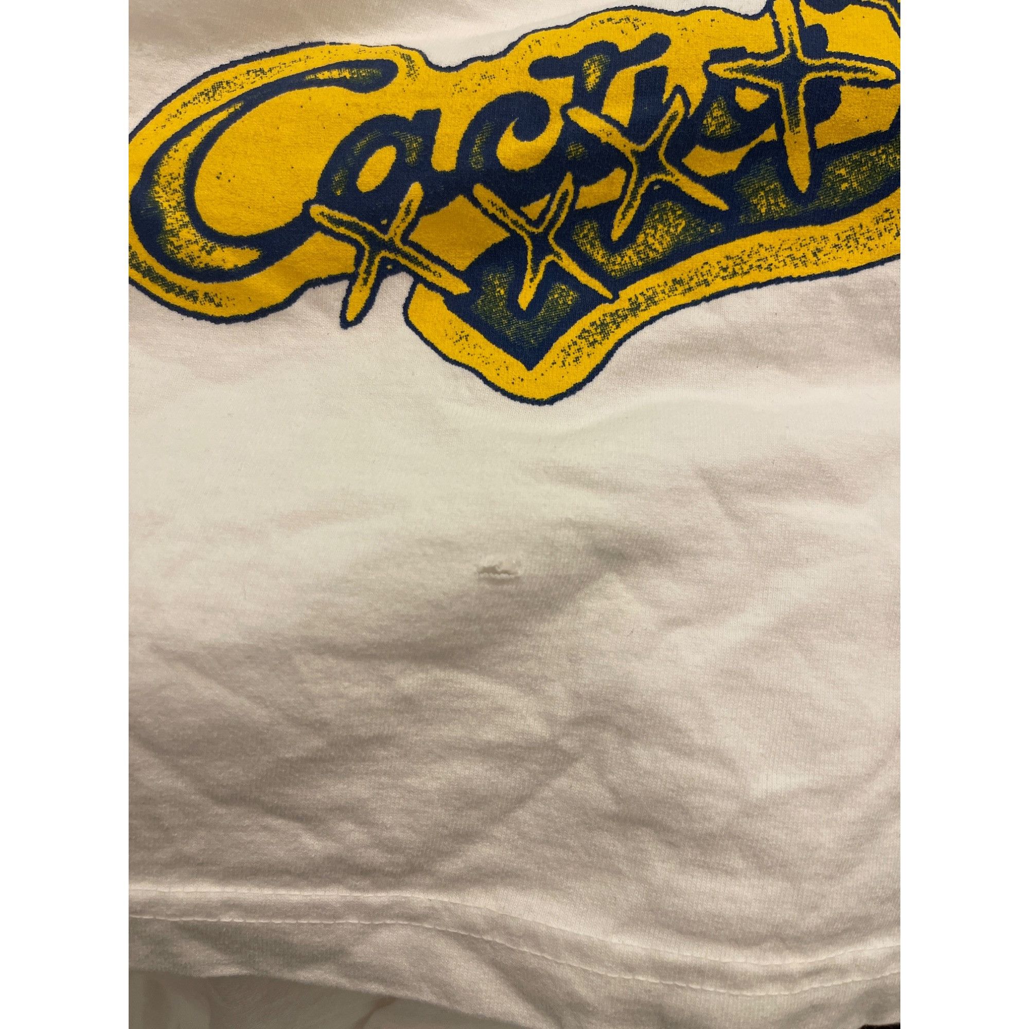 Mitchell & Ness × Travis Scott TRAVIS SCOTT CACTUS JACK x MITCHELL & NESS x NC A&T TEE XL Size US XL / EU 56 / 4 - 4 Thumbnail
