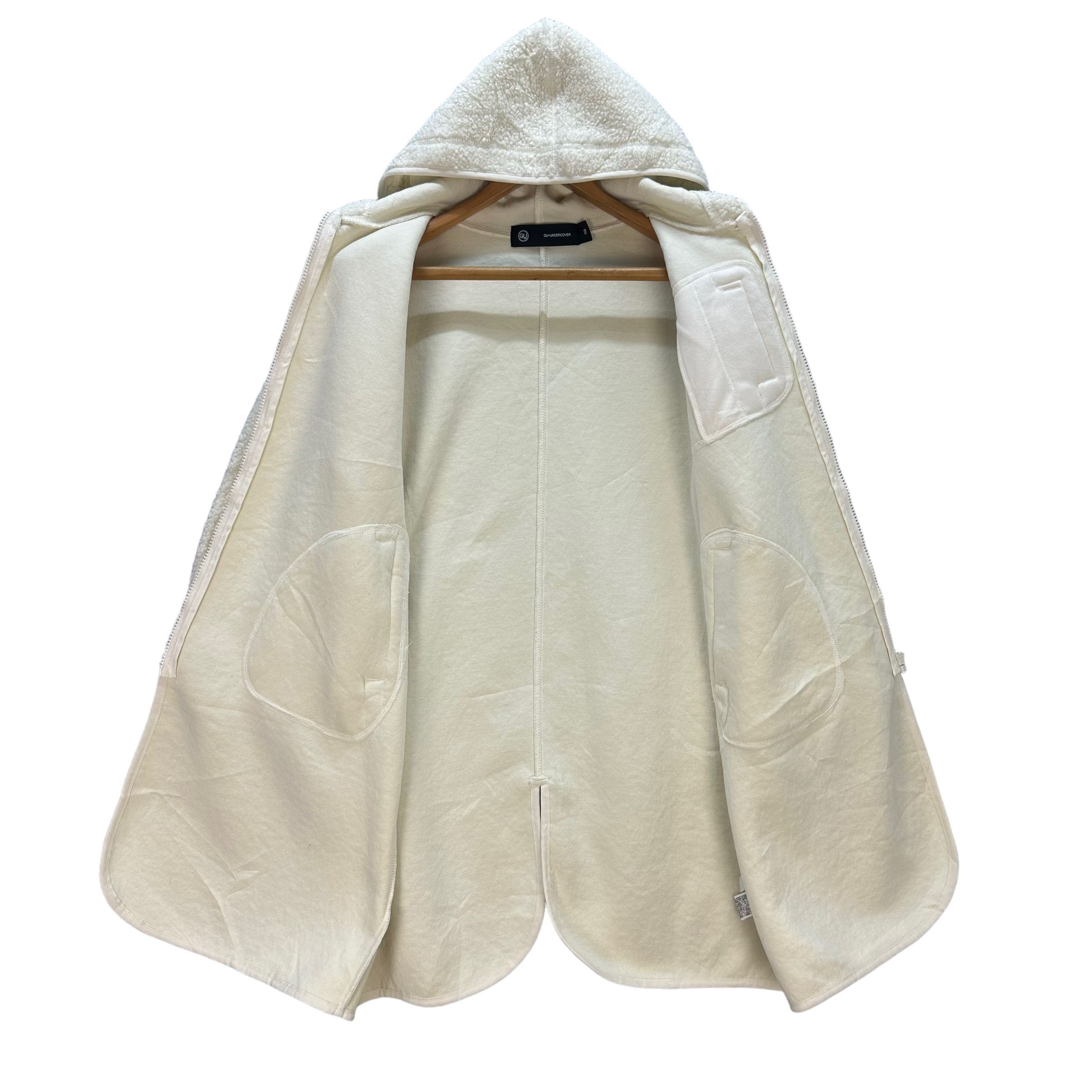 GU × Undercover GU X UNDERCOVER KID HOODIE FLEECE JACKET #8566-014 Size US S / EU 44-46 / 1 - 7 Thumbnail