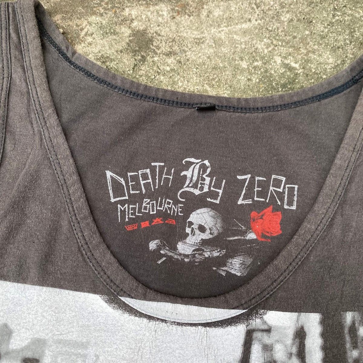 Vintage RARE ‼️ Death by Zero Size L / US 10 / IT 46 - 3 Thumbnail