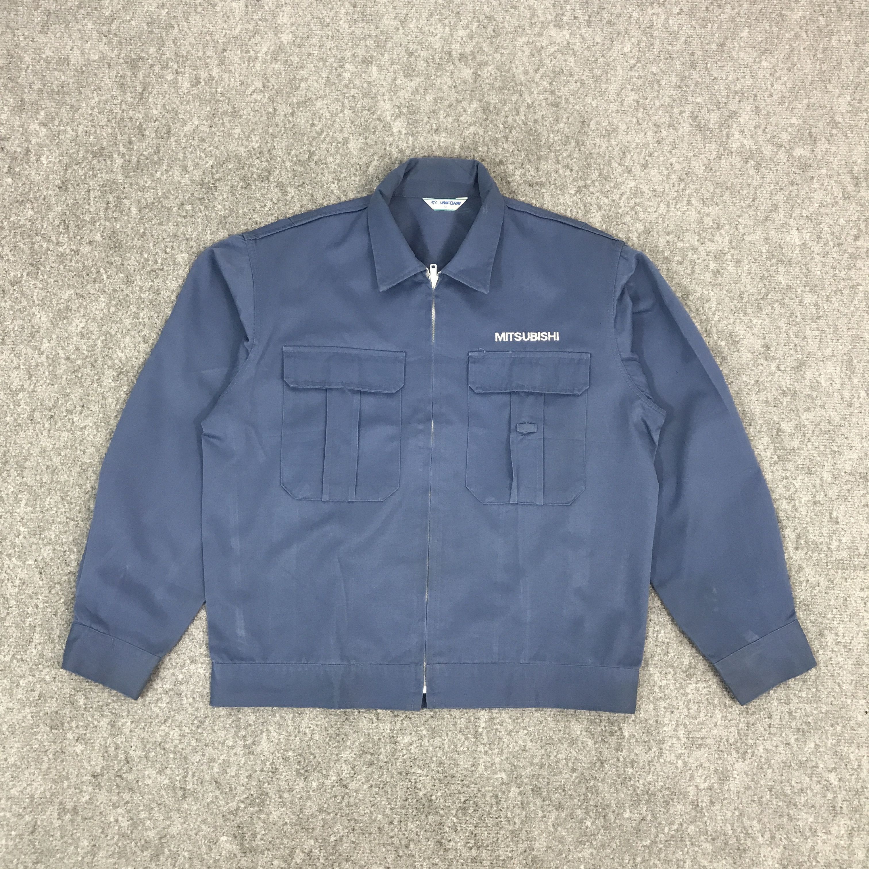 Japanese Brand MITSUBISHI RACING WOKING UNIFORM JAPAN JACKET Size US M / EU 48-50 / 2 - 2 Thumbnail