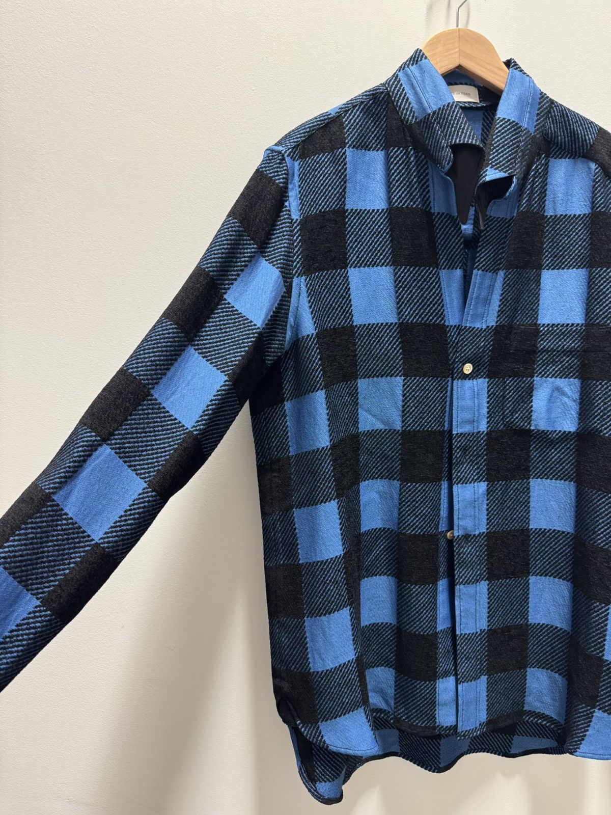Bed j.w. Ford Bed J.W. Ford Checked Button-Up Shirt – Size 1 (Unworn) Size US M / EU 48-50 / 2 - 3 Thumbnail