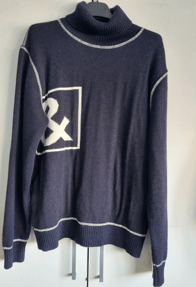 Dolce & Gabbana Dolce & Gabbana Jumper Knit Sweater Turtleneck Logo EX0233 Size US L / EU 52-54 / 3 - 4 Thumbnail