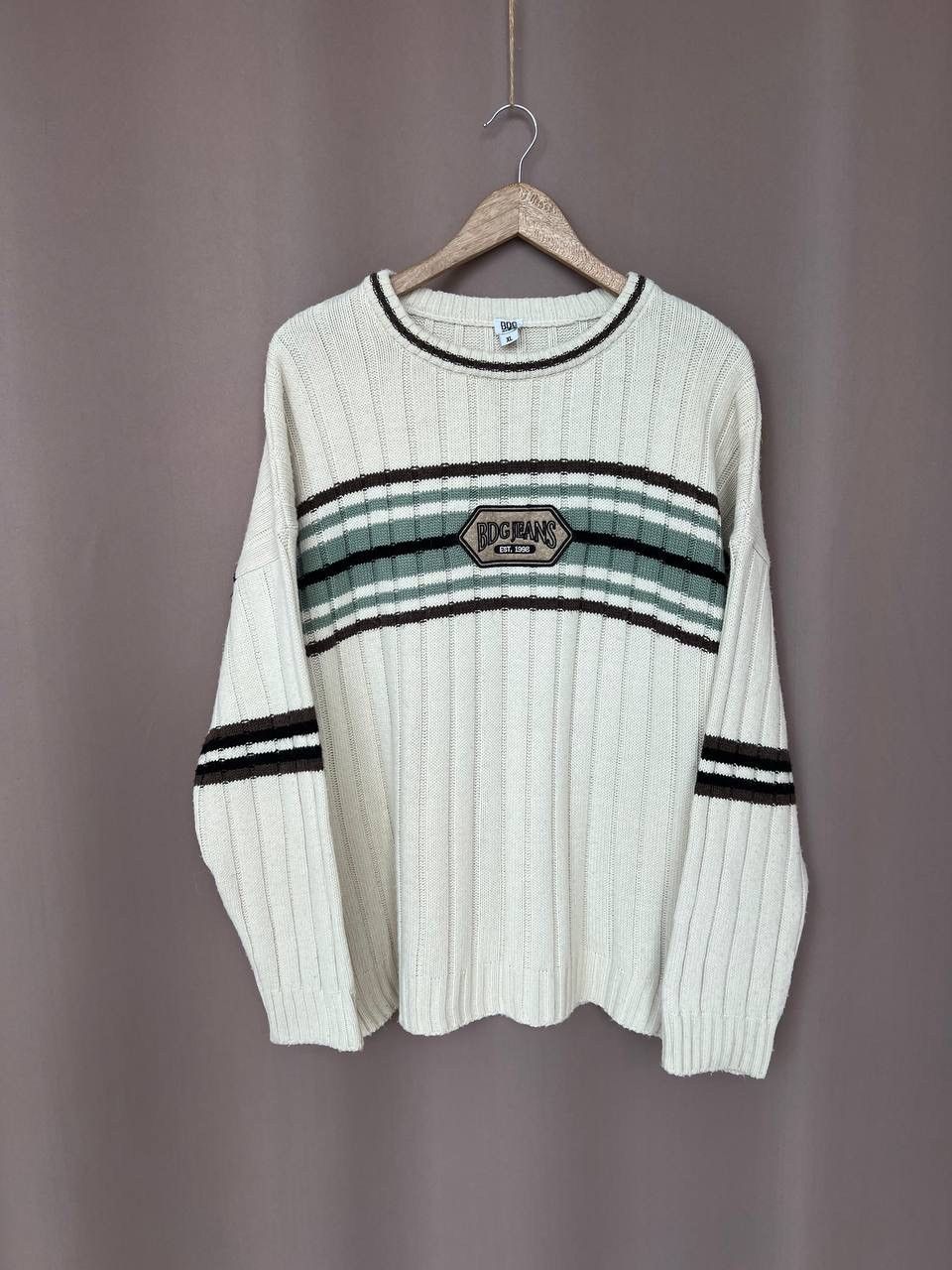Bdg BDG Jeans Vintage Knit Sweater Mens Size XL Acrylic Jumper Size US XL / EU 56 / 4 - 1 Thumbnail