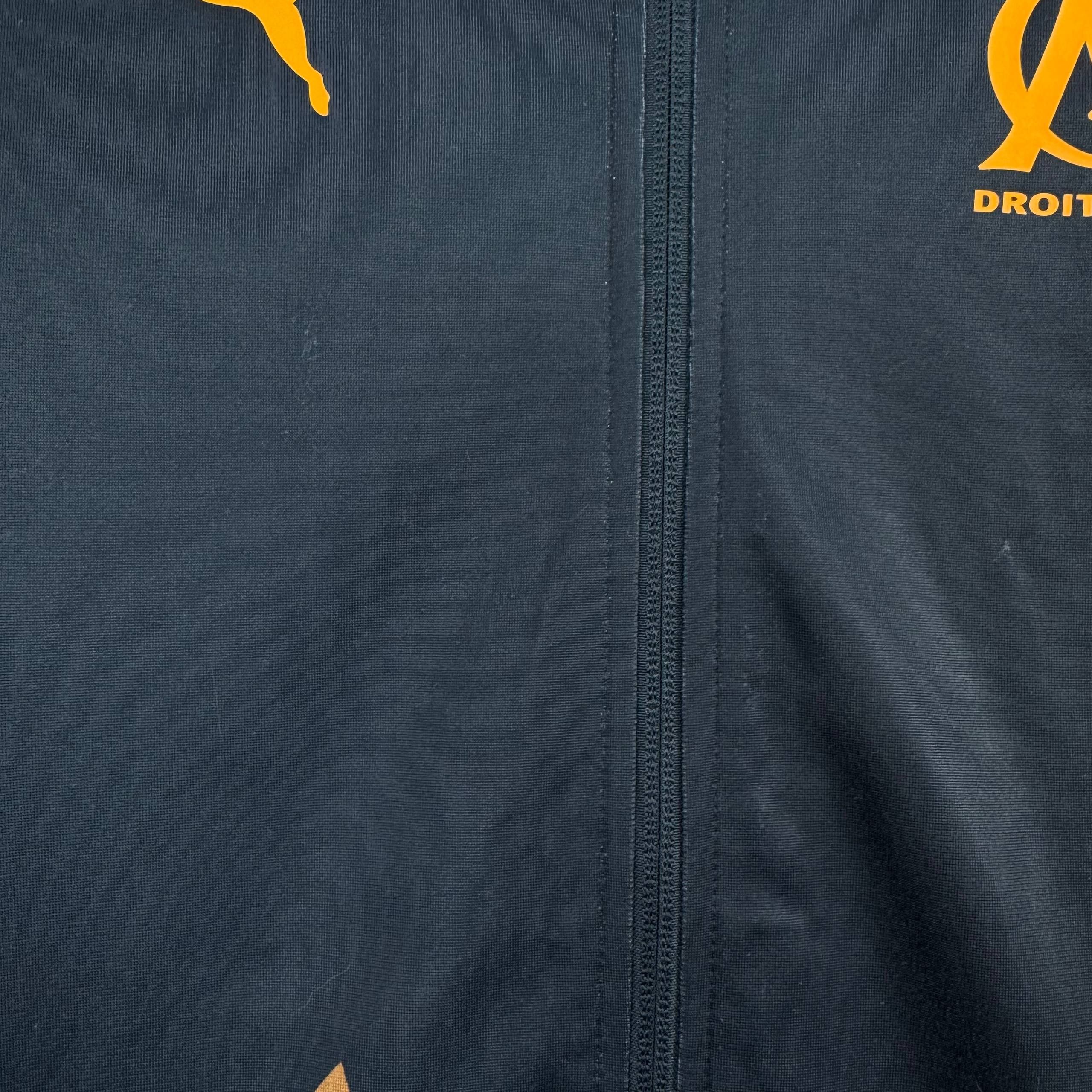 Puma Puma Olympique Marseille Jacket Black Orange Mens Size XS Size US XS / EU 42 / 0 - 3 Thumbnail