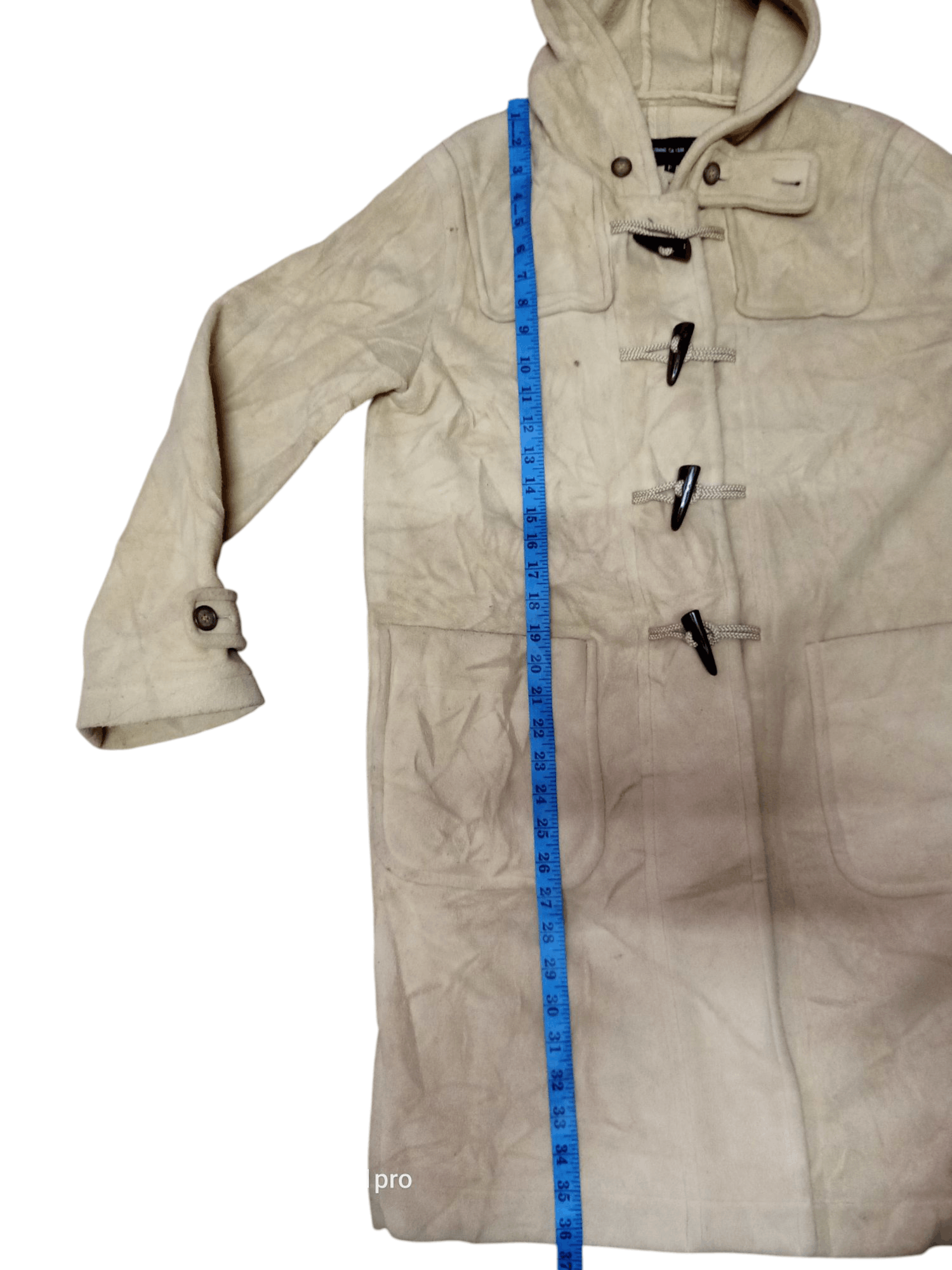 Le Grande Bleu (L.G.B.) 🌟 Comme Ca Ism Wool Long Jacket Men 🌟 Size US M / EU 48-50 / 2 - 13 Thumbnail