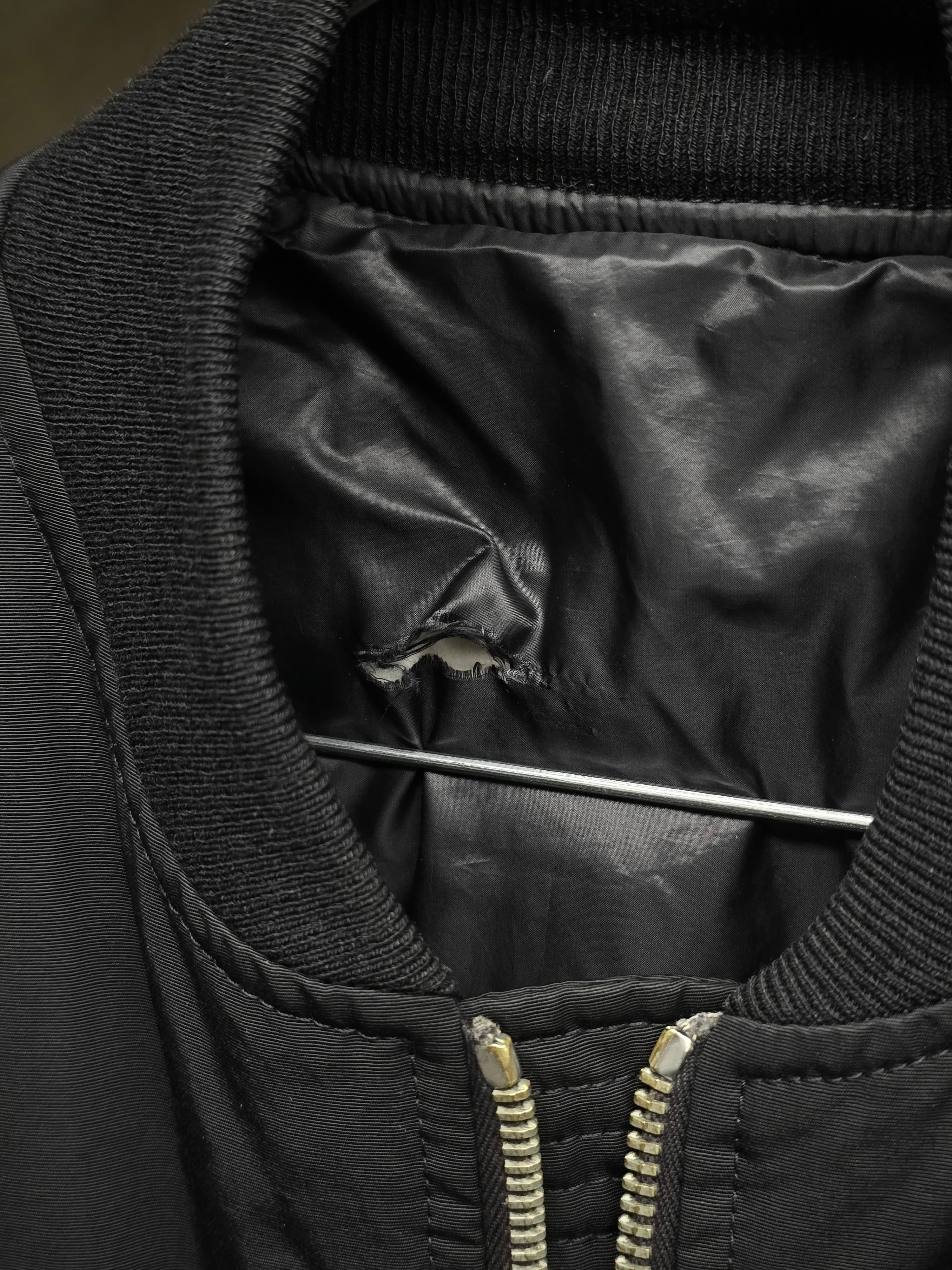 Rick Owens Rick Owens AW13 "PLINTH" Down Filled MA-1 Bomber Jacket Size US M / EU 48-50 / 2 - 5 Thumbnail