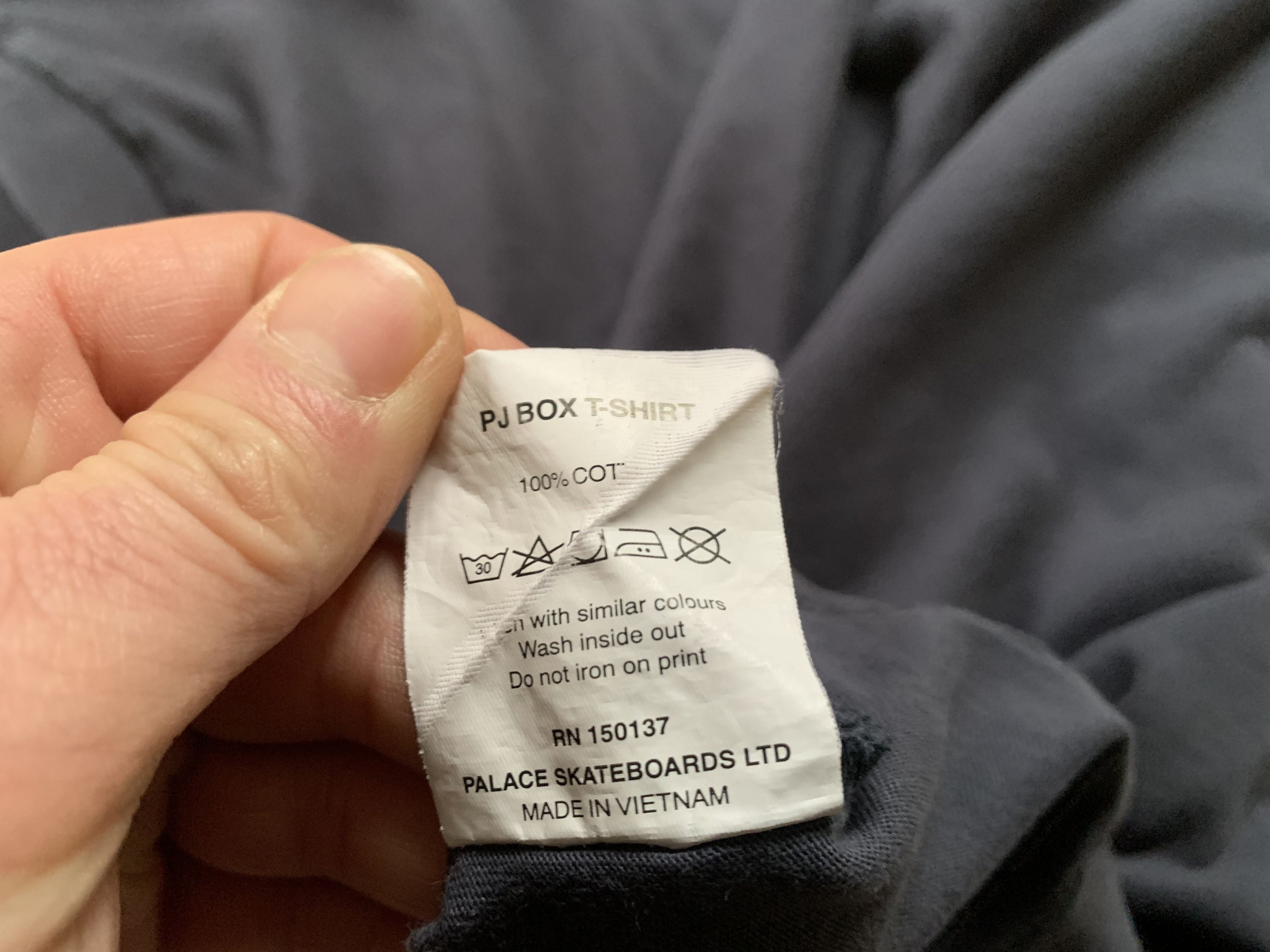 Palace Mens Cotton Palace PJ Box T-Shirt Size US M / EU 48-50 / 2 - 8 Thumbnail