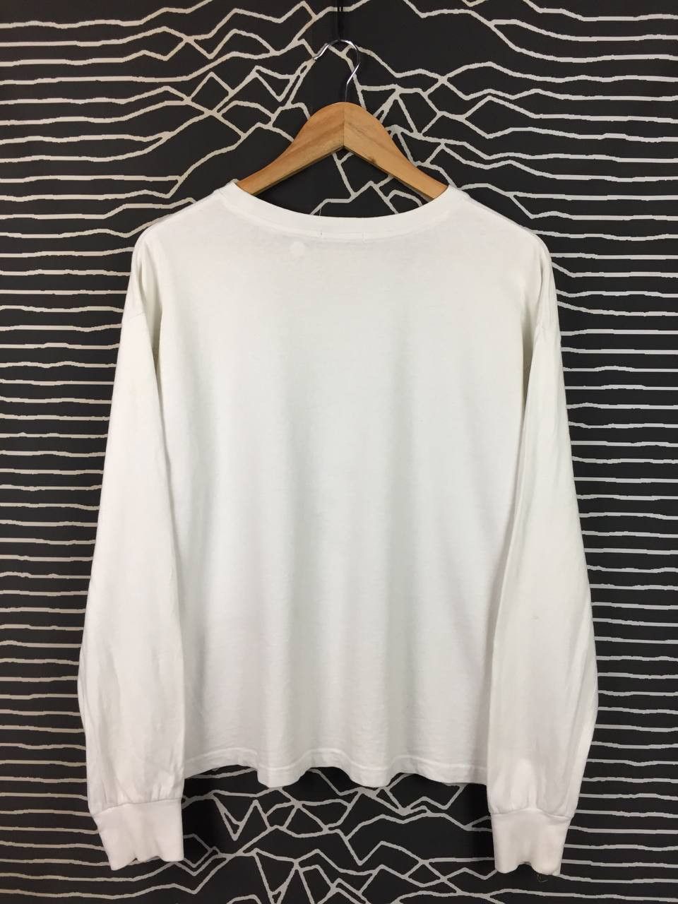 Vintage Vincent Willem Van Gogh Line Art Portrait Long Sleeve Tee Size US M / EU 48-50 / 2 - 8 Thumbnail