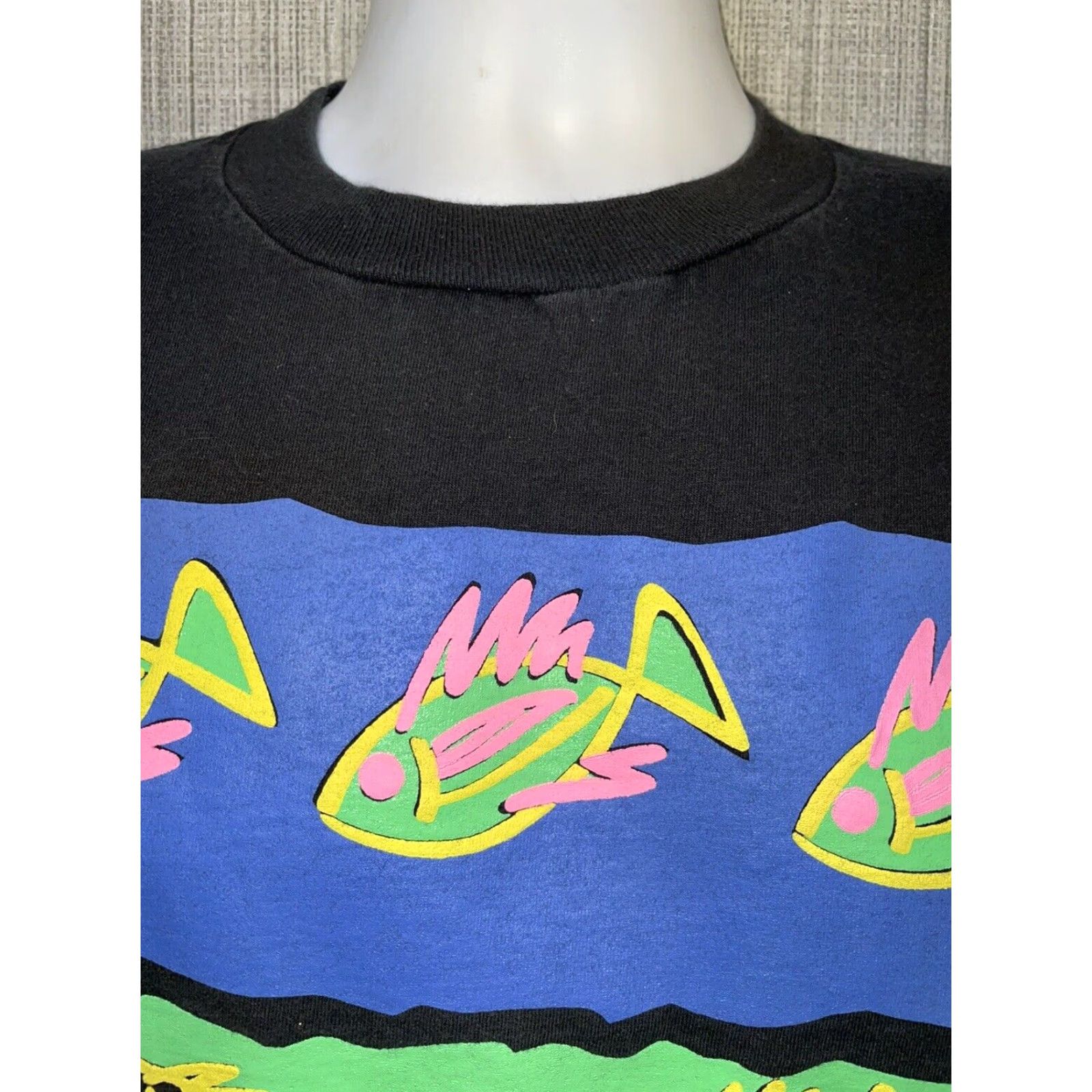 Jerzees VINTAGE Seattle Washington Jerzees T-Shirt Men 2XL Black Cotton Graphic USA Size US XXL / EU 58 / 5 - 2 Thumbnail