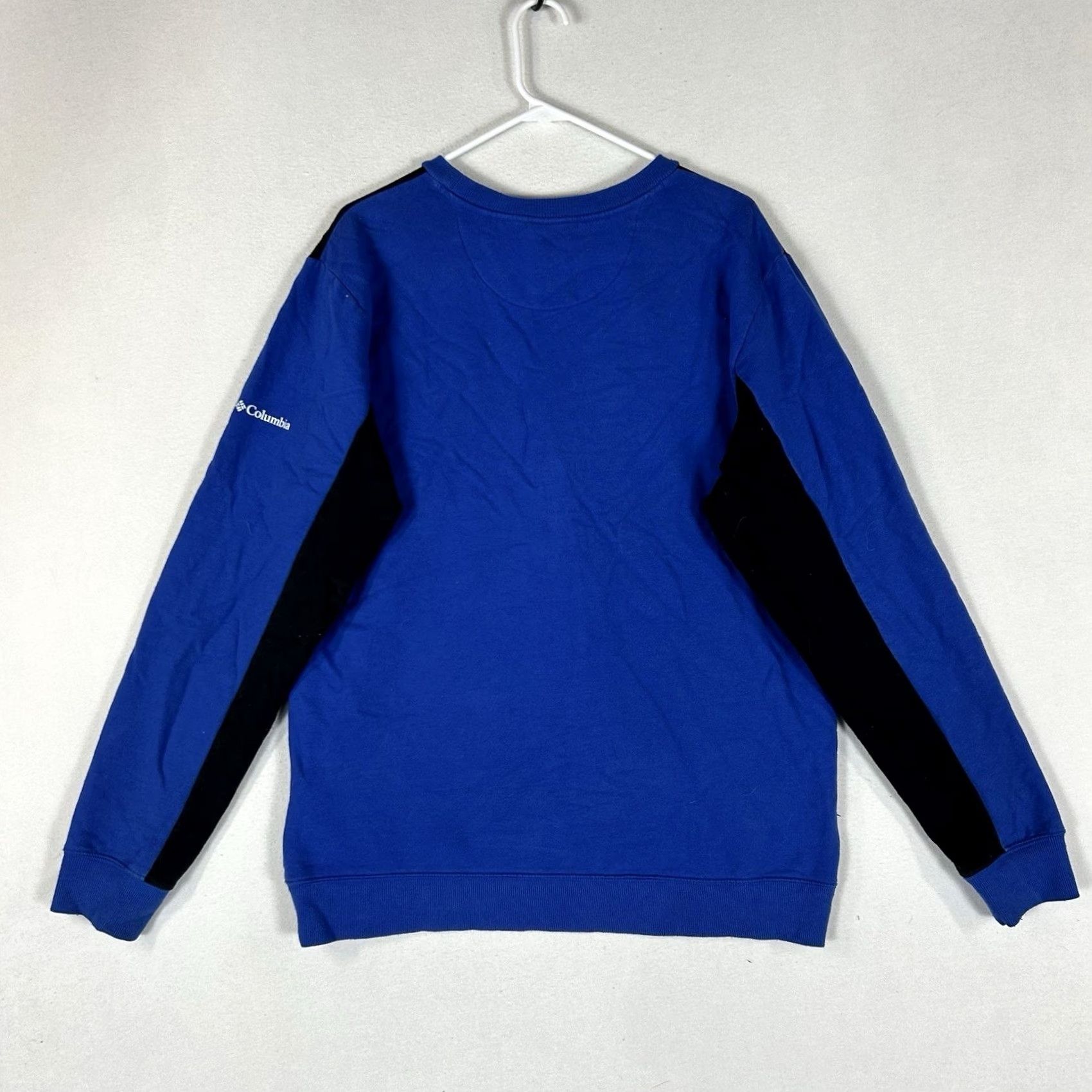 Vintage Columbia Sweatshirt Crew Neck Men's Large Fleece Pullover Blue Outdoor Hiking Sweatshirt Size US L / EU 52-54 / 3 - 5 Thumbnail