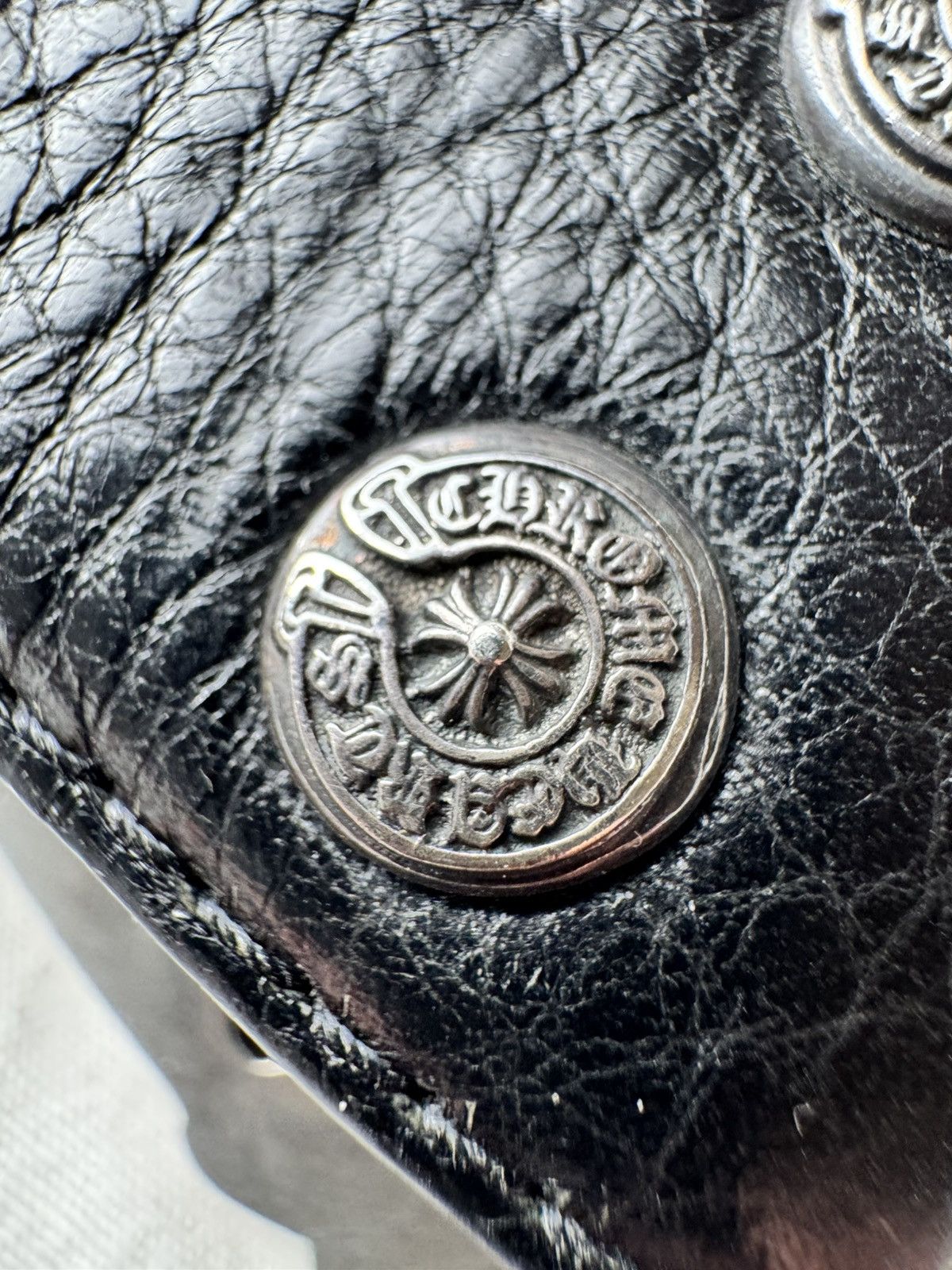 Chrome Hearts Chrome Hearts Cemetery Cross Buckle Belt 1.5” Size ONE SIZE - 12 Thumbnail