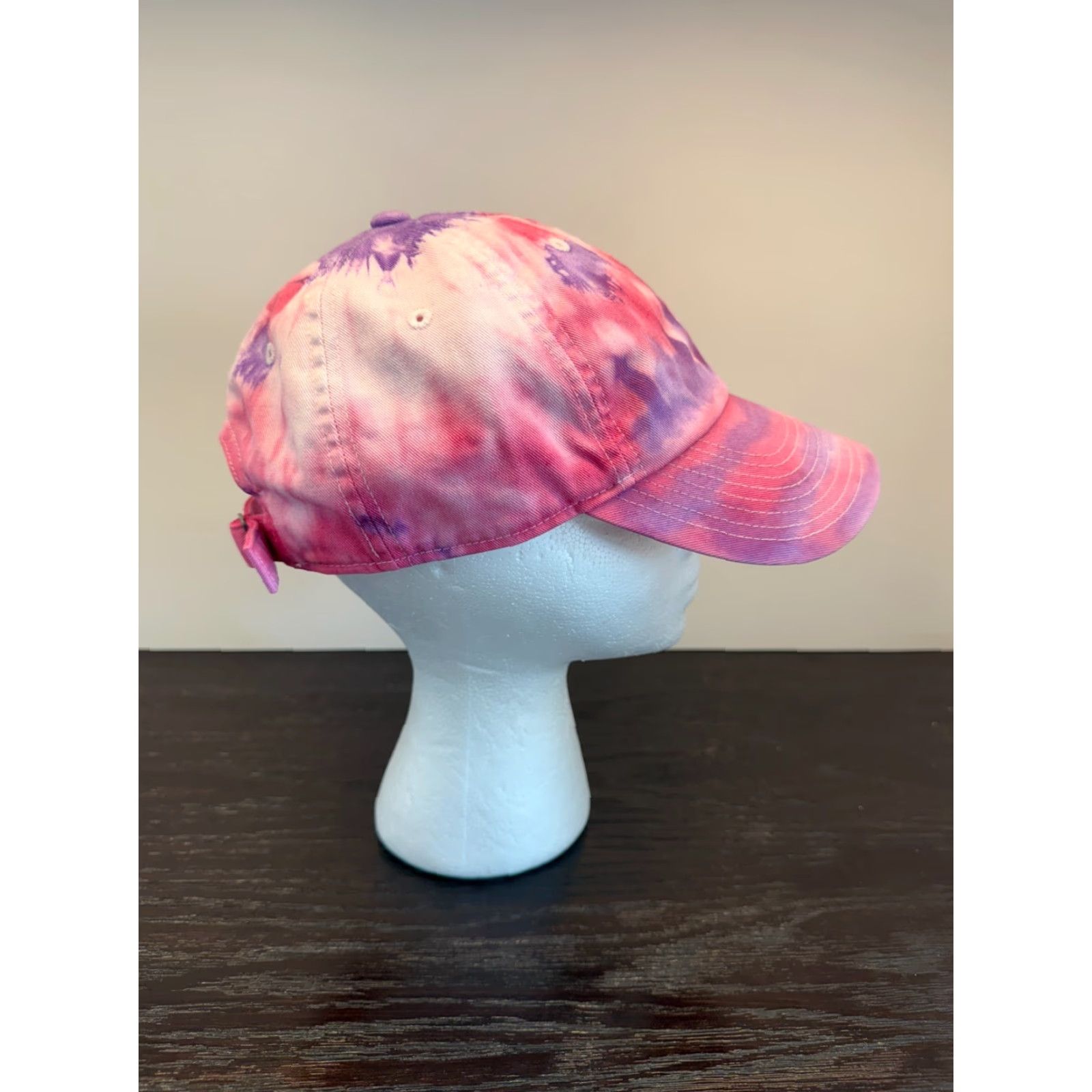 Nike Nike Hat Women One Size Pink Heritage 86 Tie Dye Strapback Adjustable Twill Size ONE SIZE - 3 Thumbnail