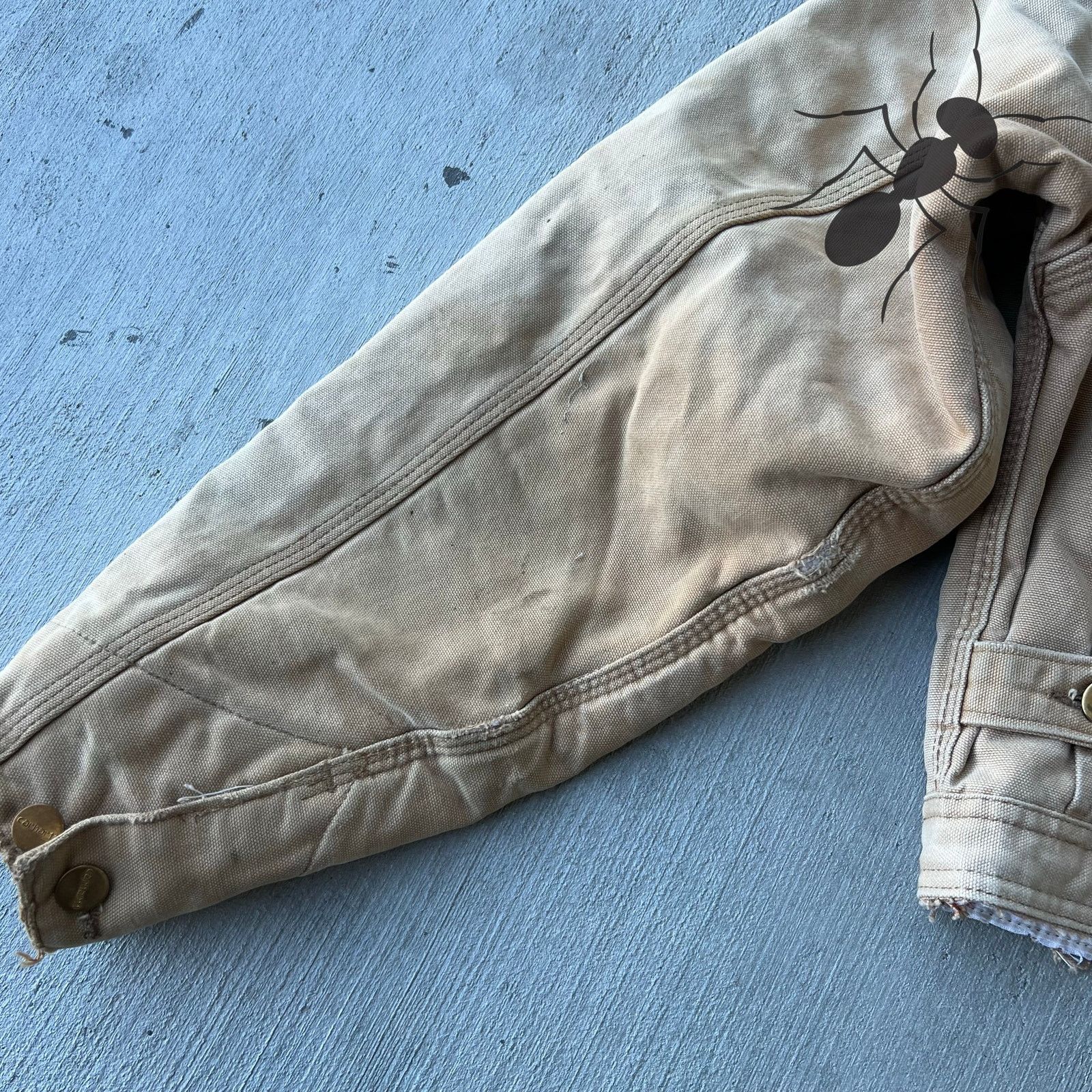 Carhartt × Vintage Carhartt cropped detroit style brown work wear jacket Size US M / EU 48-50 / 2 - 6 Thumbnail